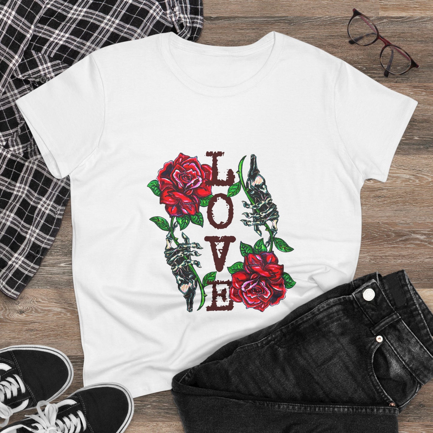 Love Women's Midweight Cotton Tee
