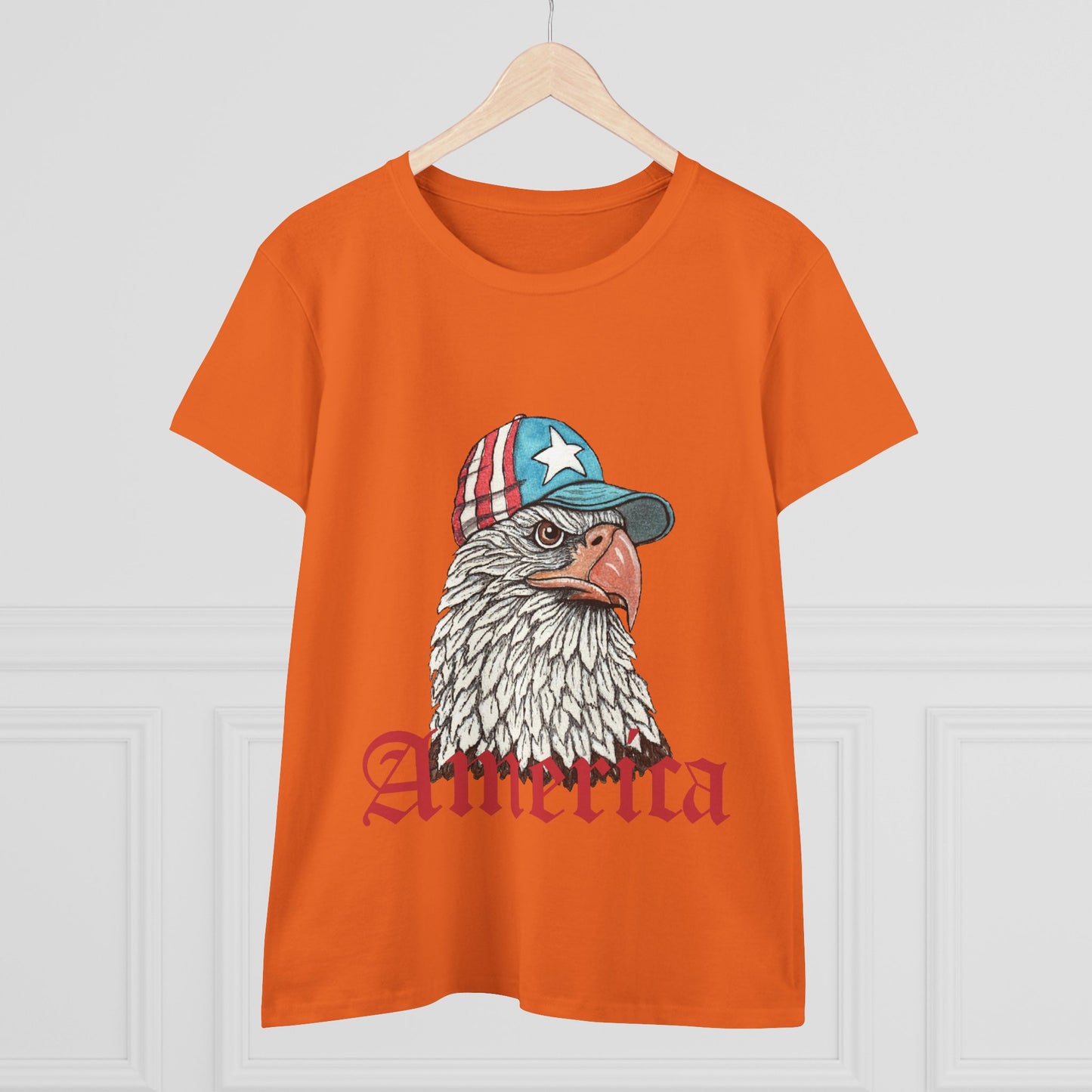 Eagle America Women's Midweight Cotton Tee