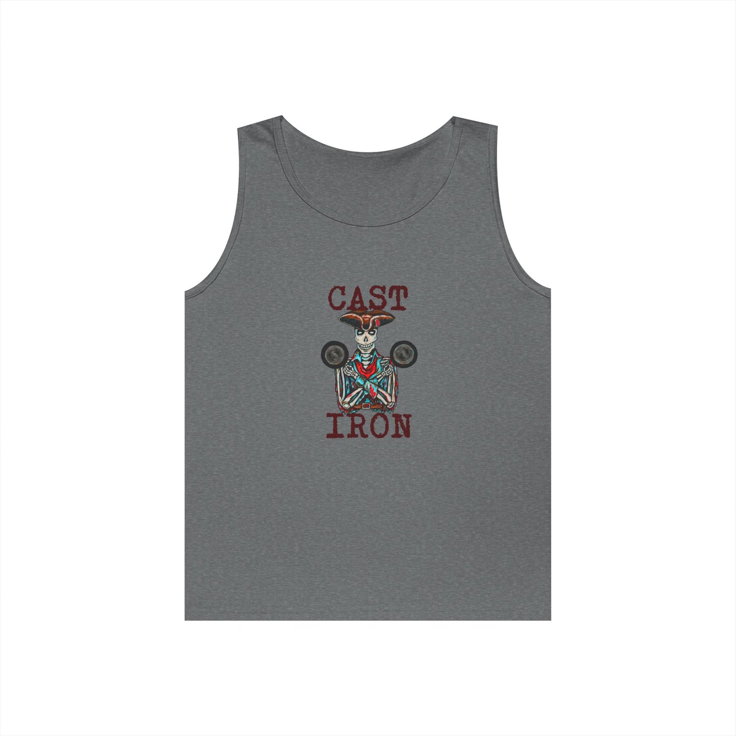 Cast Iron Unisex Heavy Cotton Tank Top