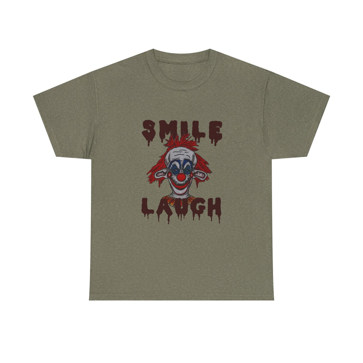 Smile, Laugh Unisex Heavy Cotton Tee