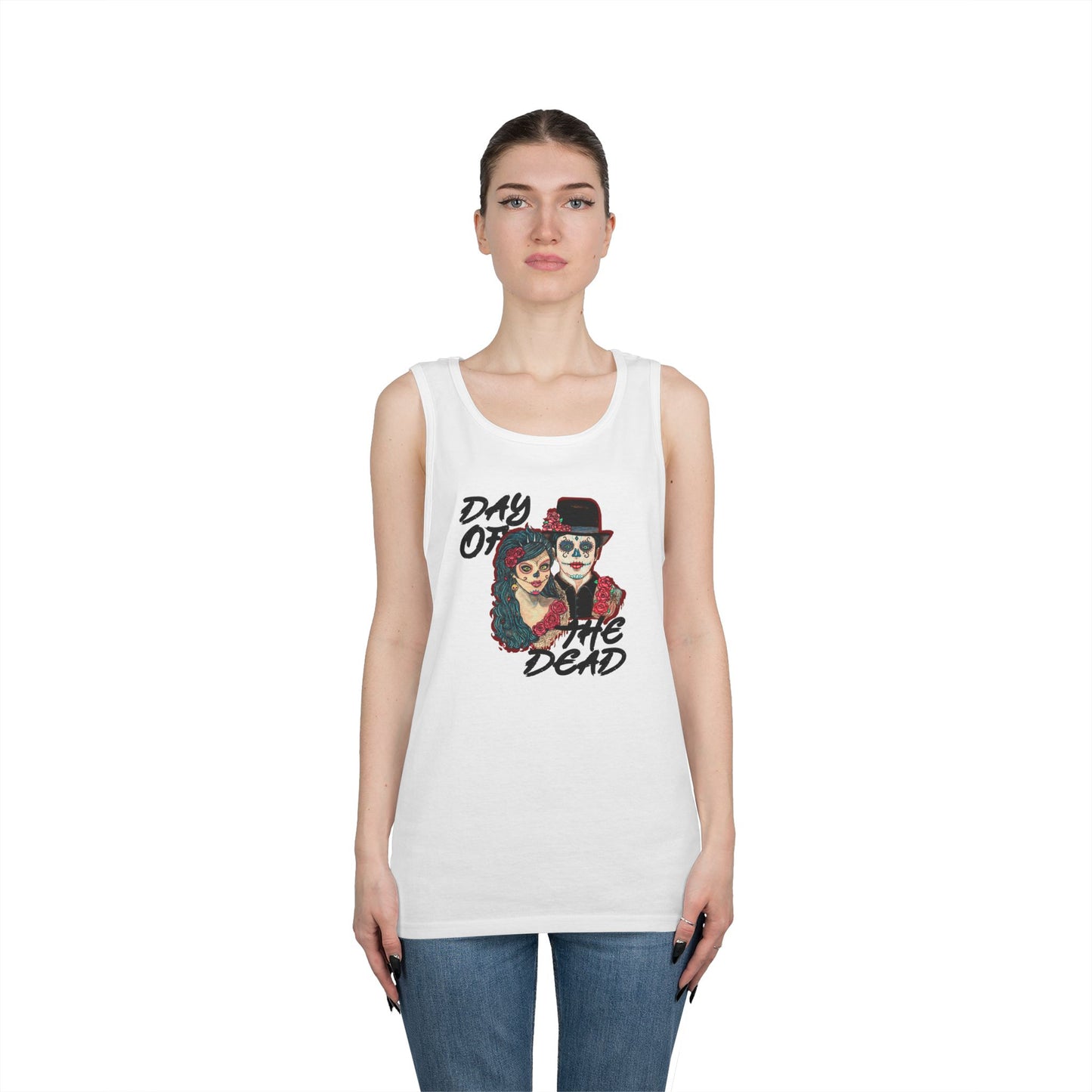 Day of the Dead Unisex Heavy Cotton Tank Top