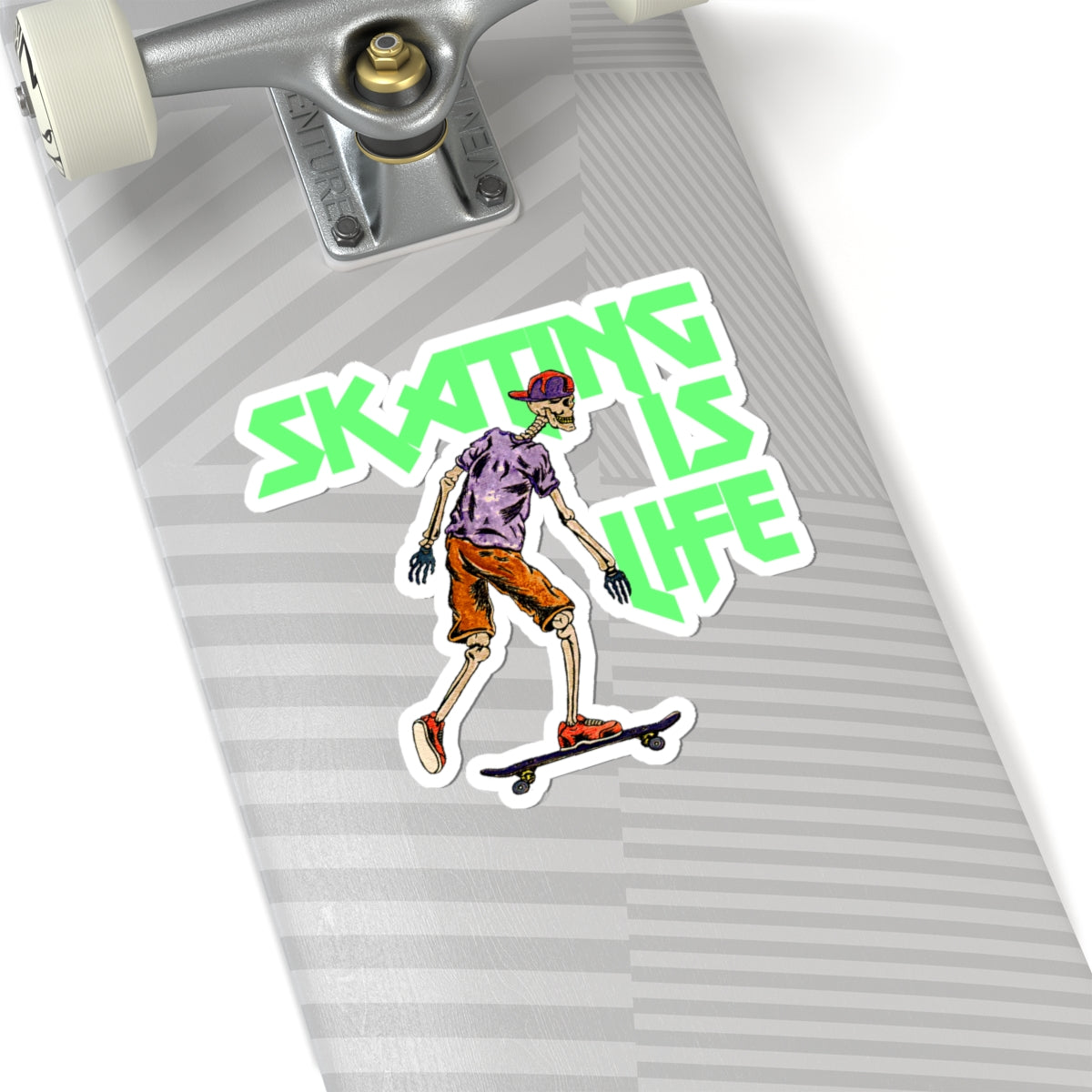 Skating is Life Kiss-Cut Stickers