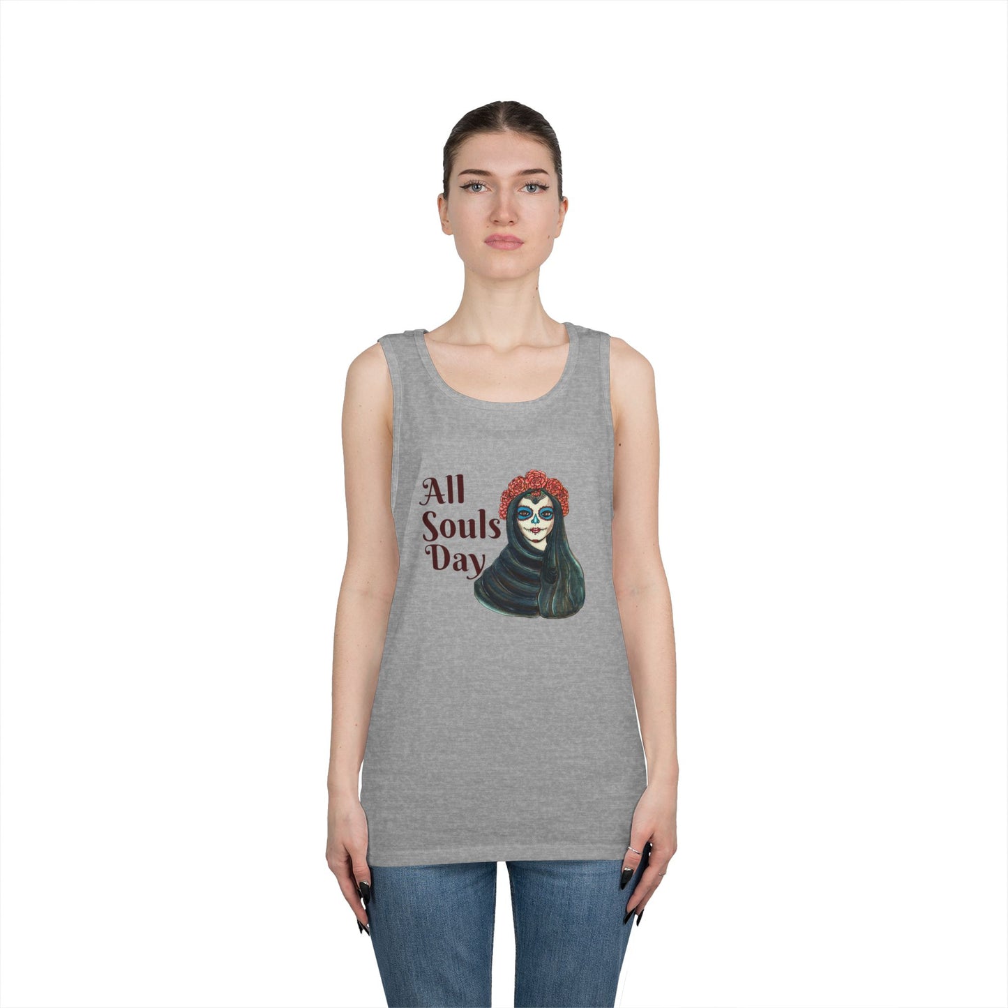 All Souls Day Unisex Heavy Cotton Tank Top