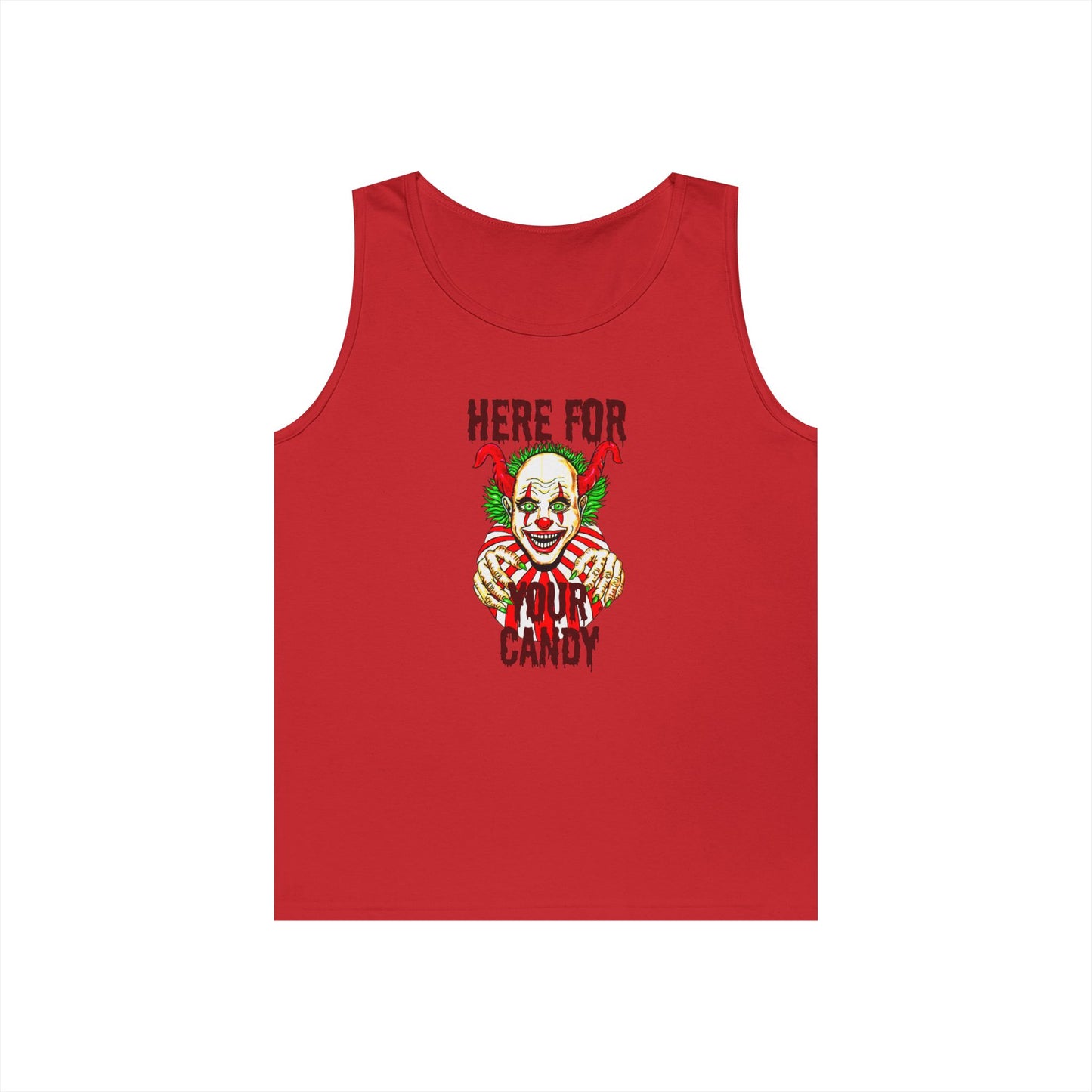 Here for Your Candy Unisex Heavy Cotton Tank Top