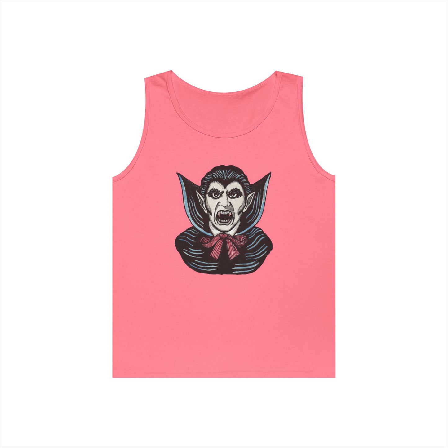 Dracula Unisex Heavy Cotton Tank Top