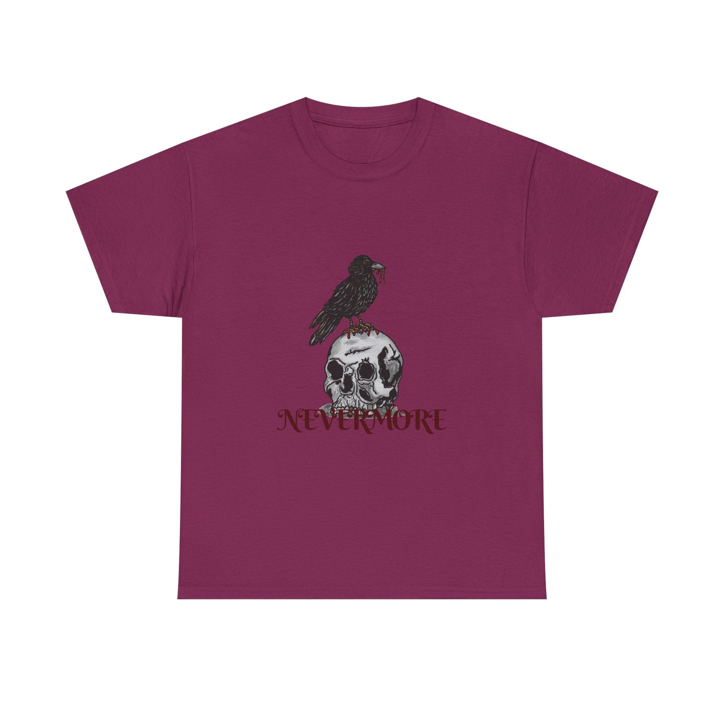 Nevermore Unisex Heavy Cotton Tee