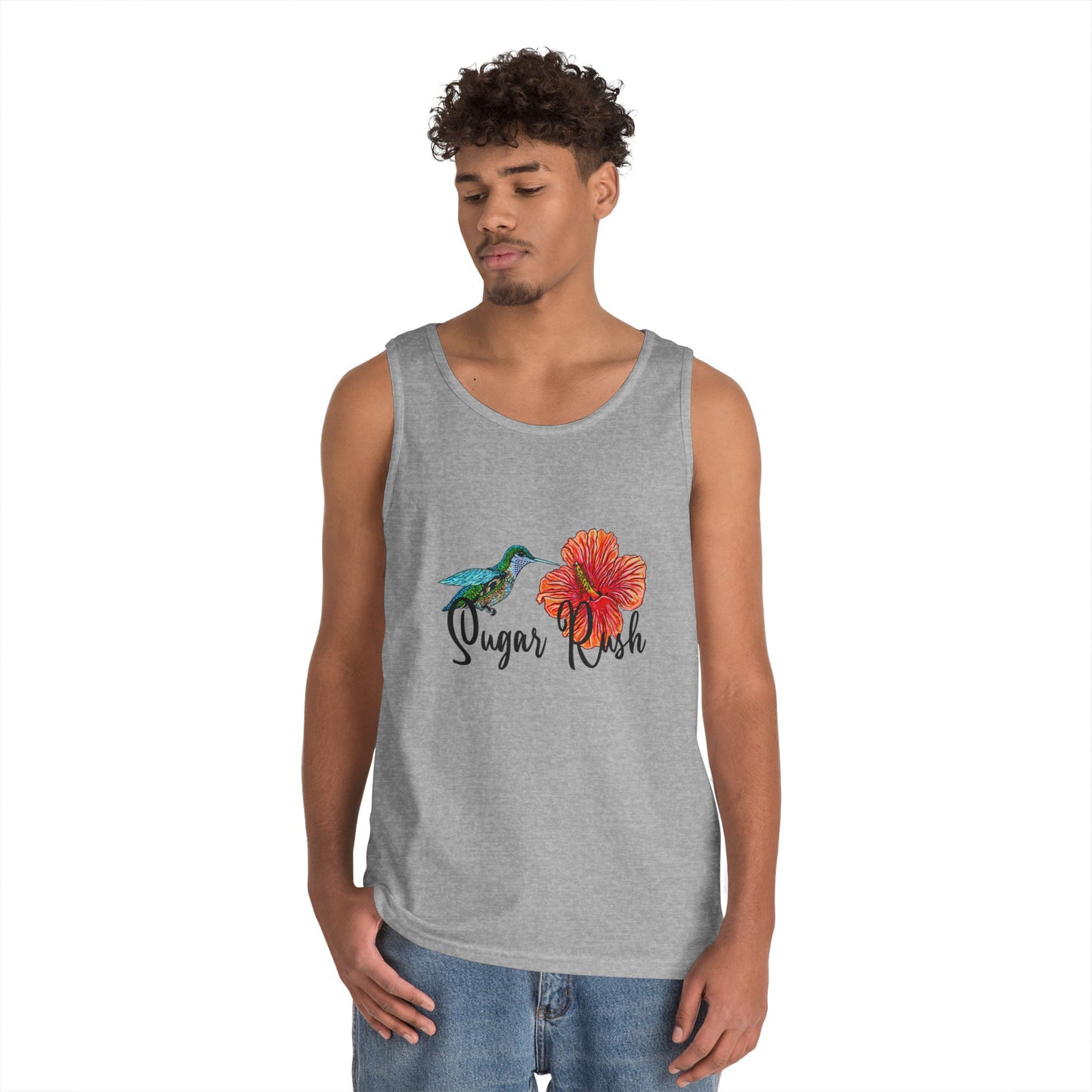 Sugar Rush Unisex Heavy Cotton Tank Top