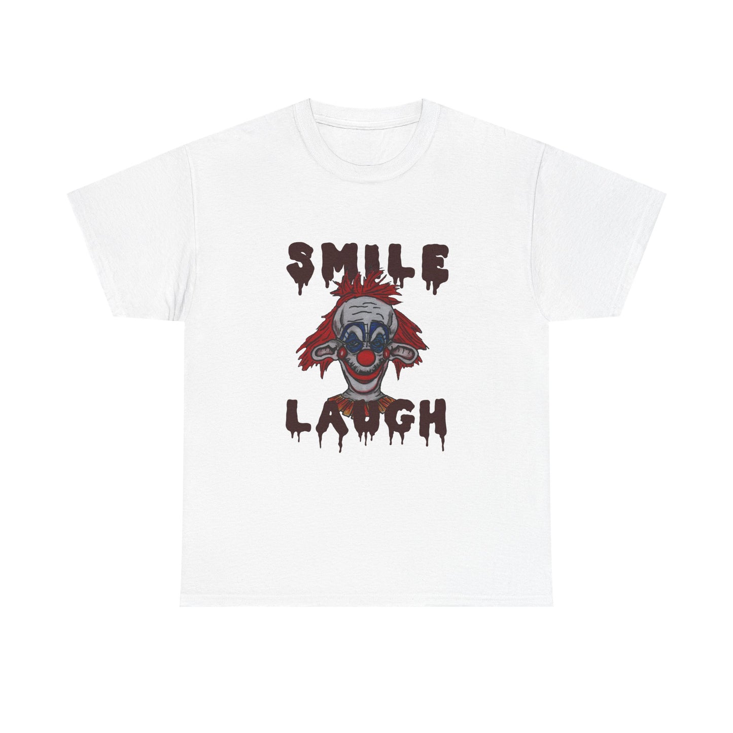 Smile, Laugh Unisex Heavy Cotton Tee