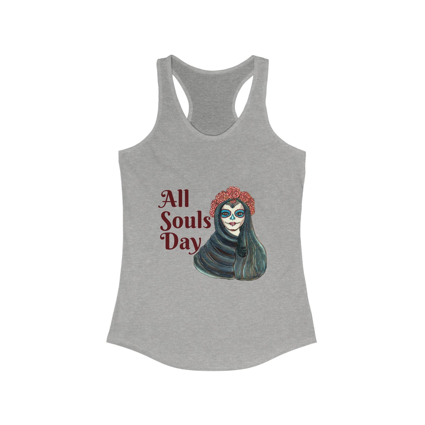 All Souls Day Women's Ideal Racerback Tank