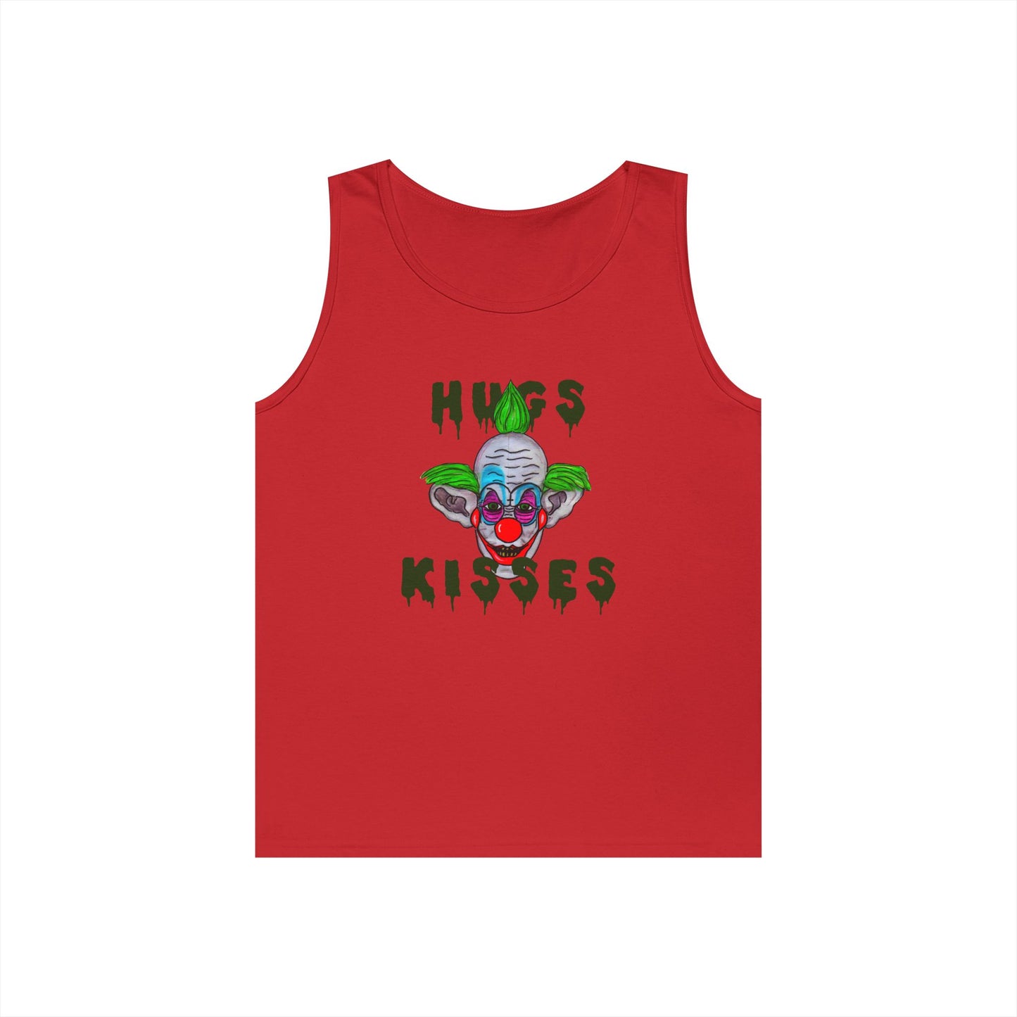 Hugs, Kisses Unisex Heavy Cotton Tank Top