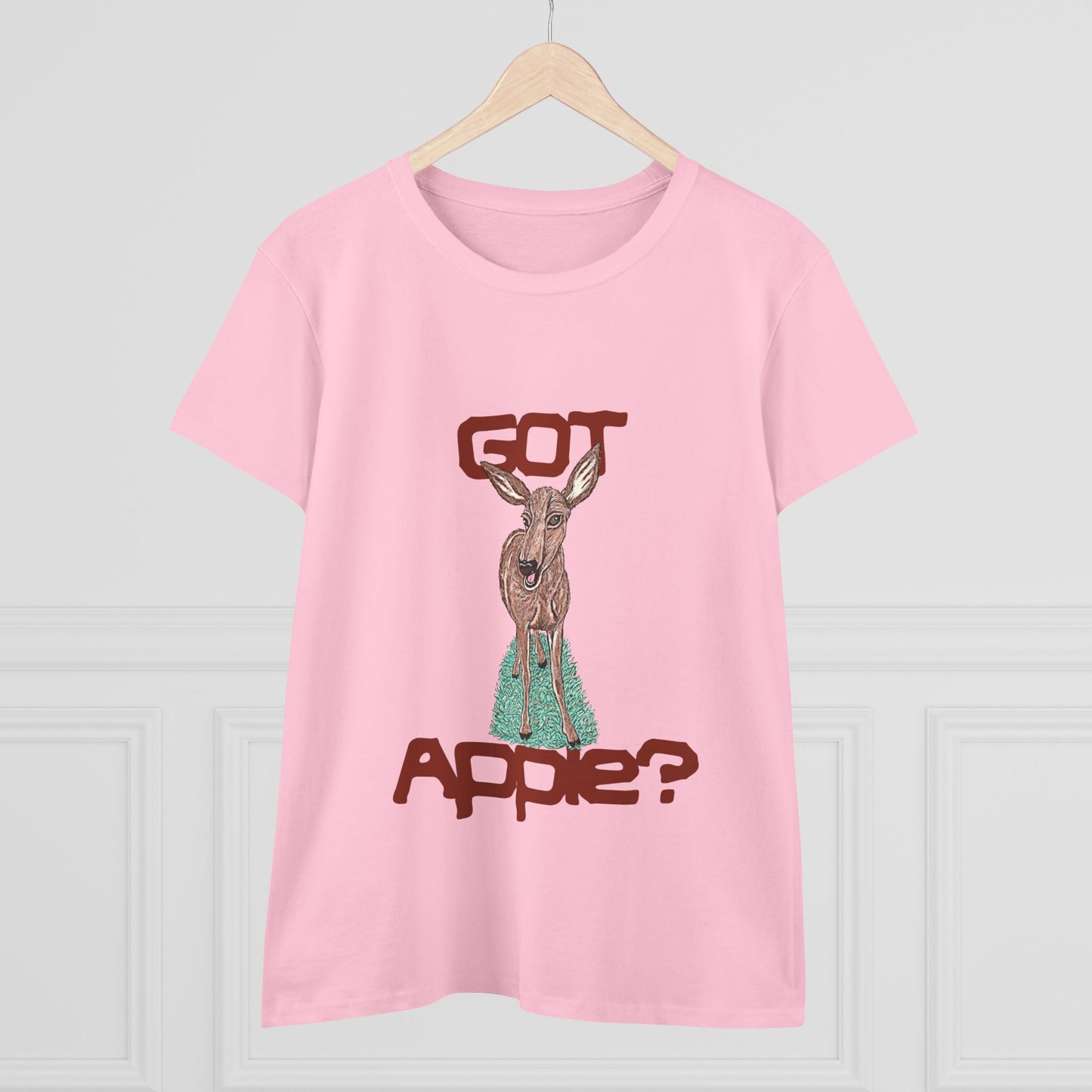 Got Apple? Women's Midweight Cotton Tee