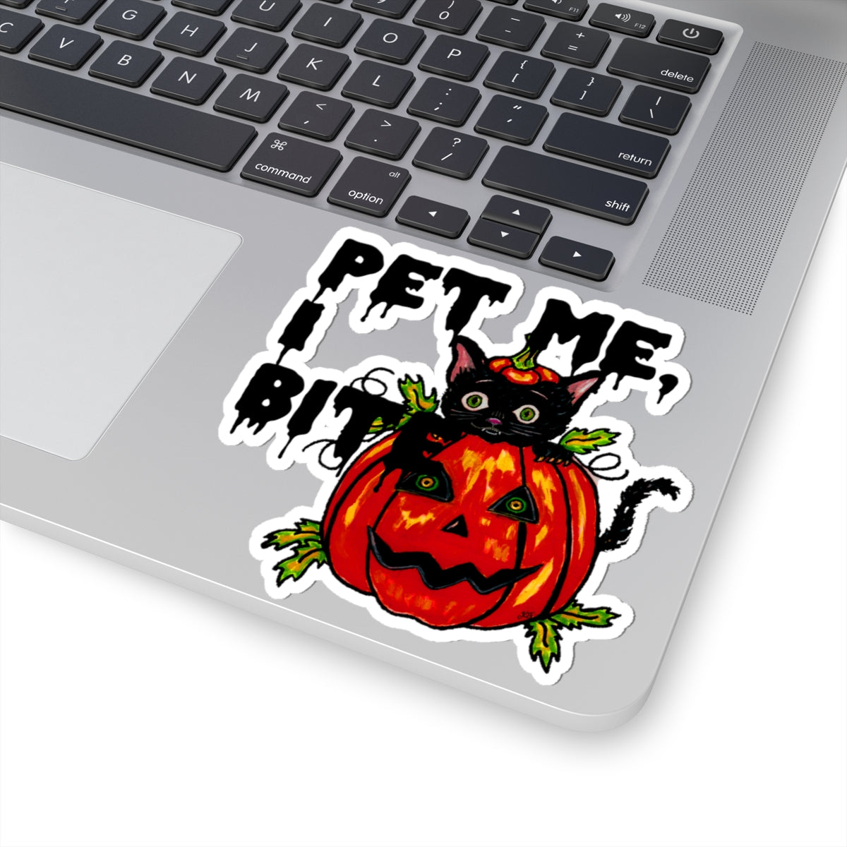 Pet Me I Bite Kiss-Cut Stickers
