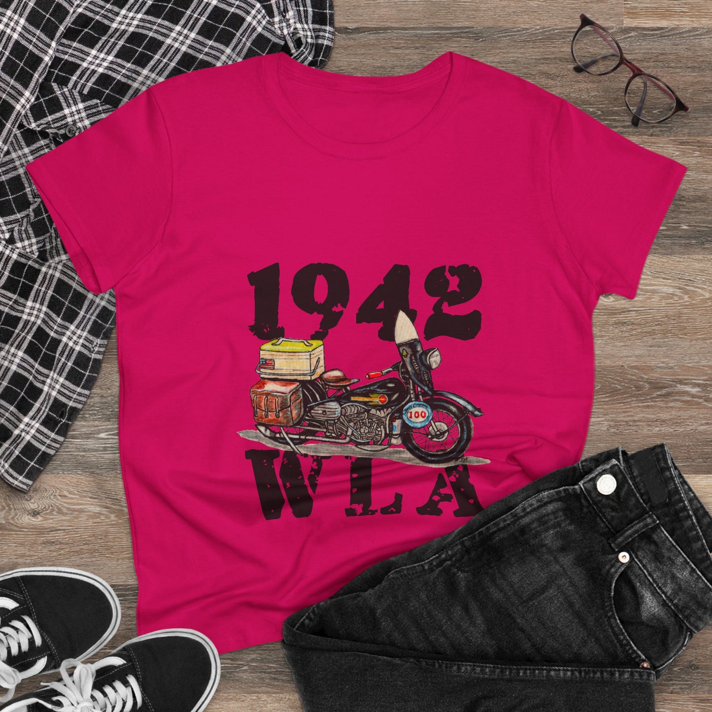 1942 WLA Women's Midweight Cotton Tee
