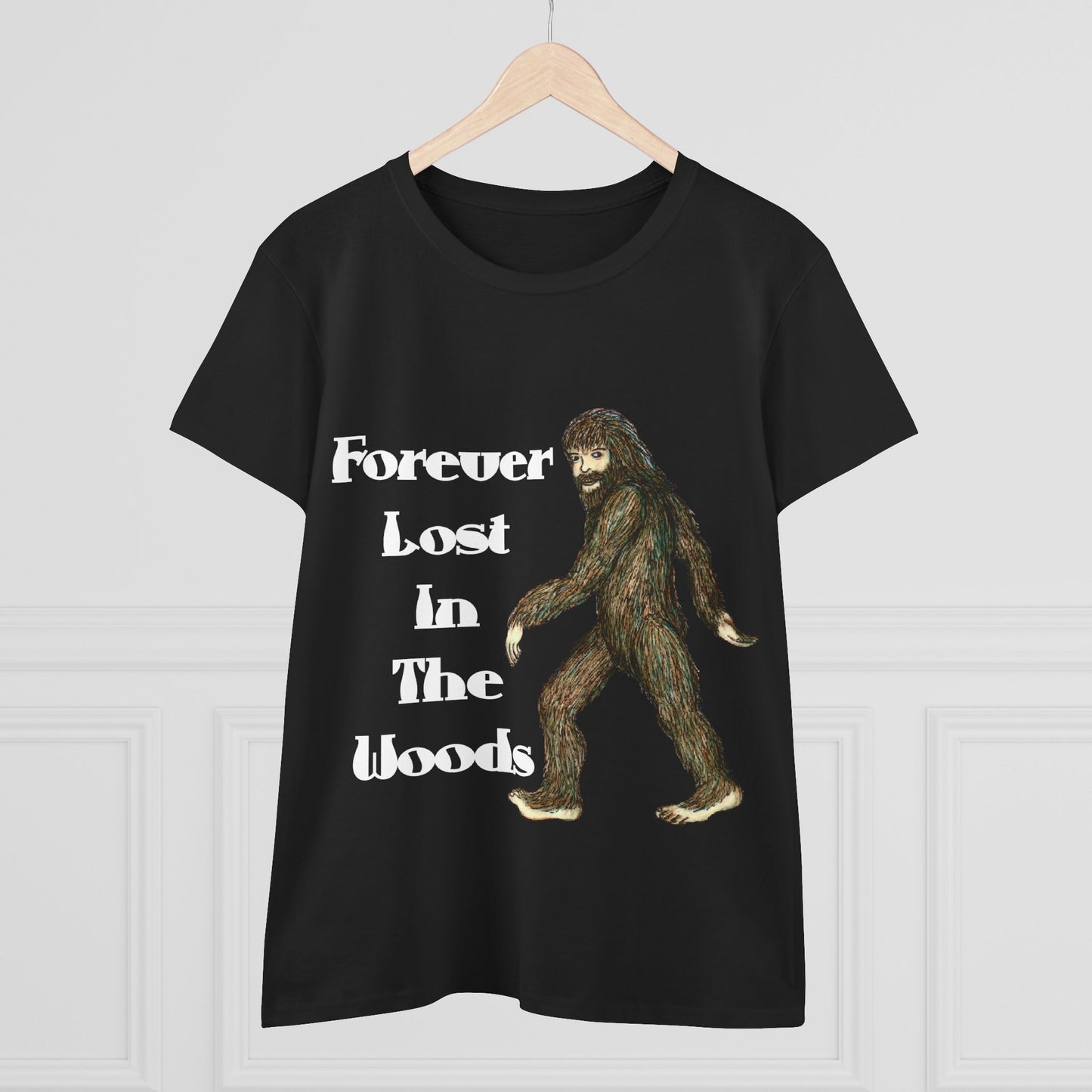 Lost in the Woods Women's Midweight Cotton Tee