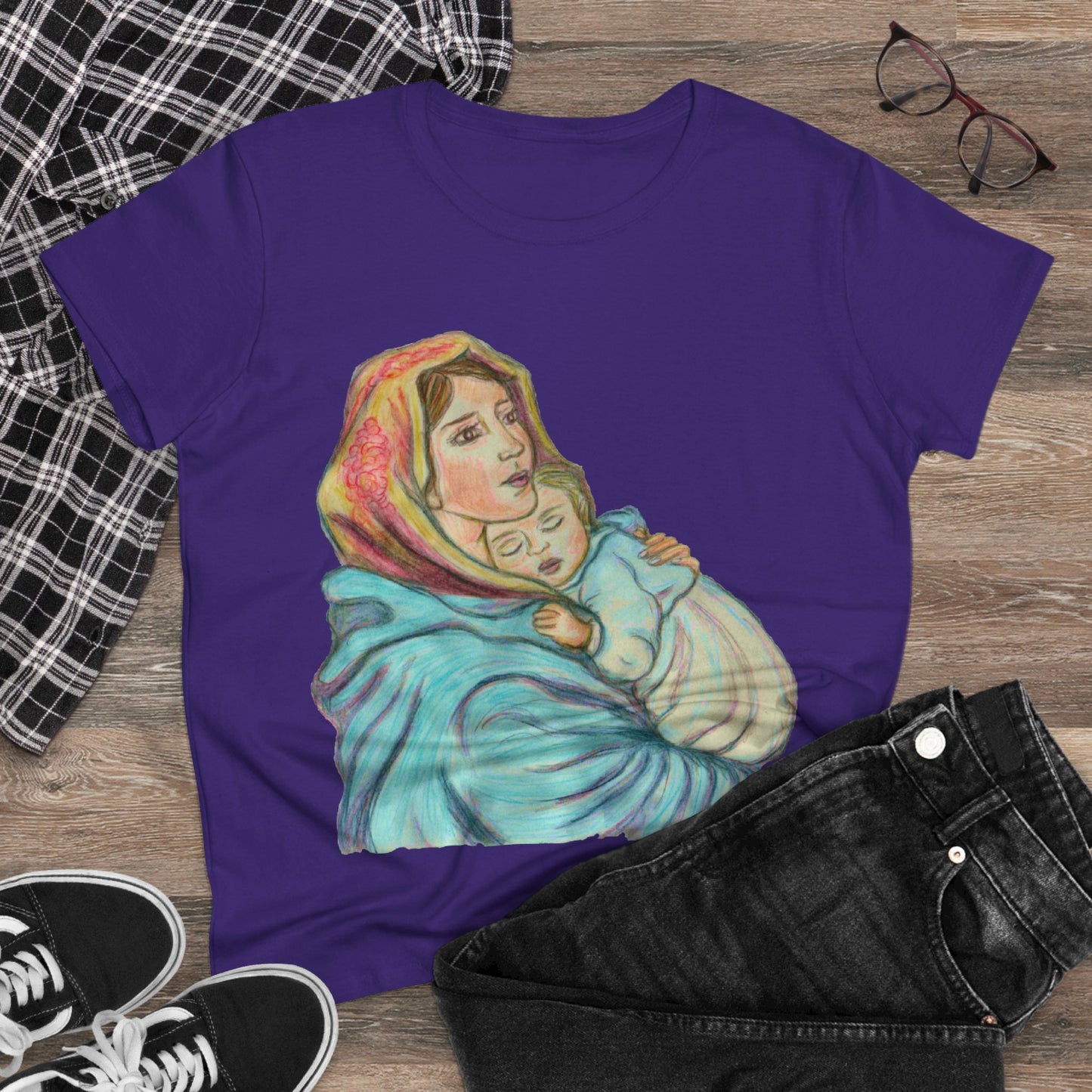 Mother Women's Midweight Cotton Tee