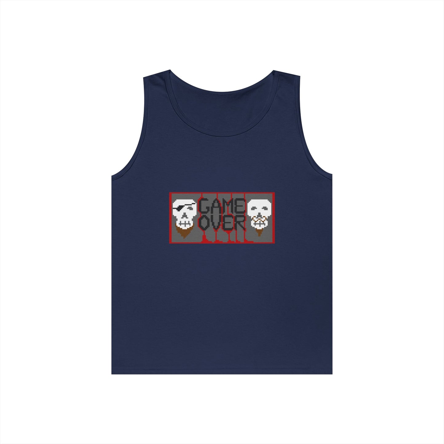 Game Over Unisex Heavy Cotton Tank Top