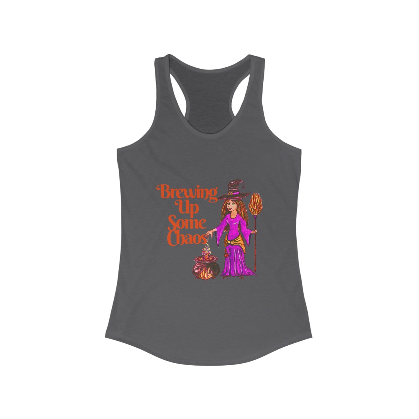 Brewing Up Some Chaos Women's Ideal Racerback Tank