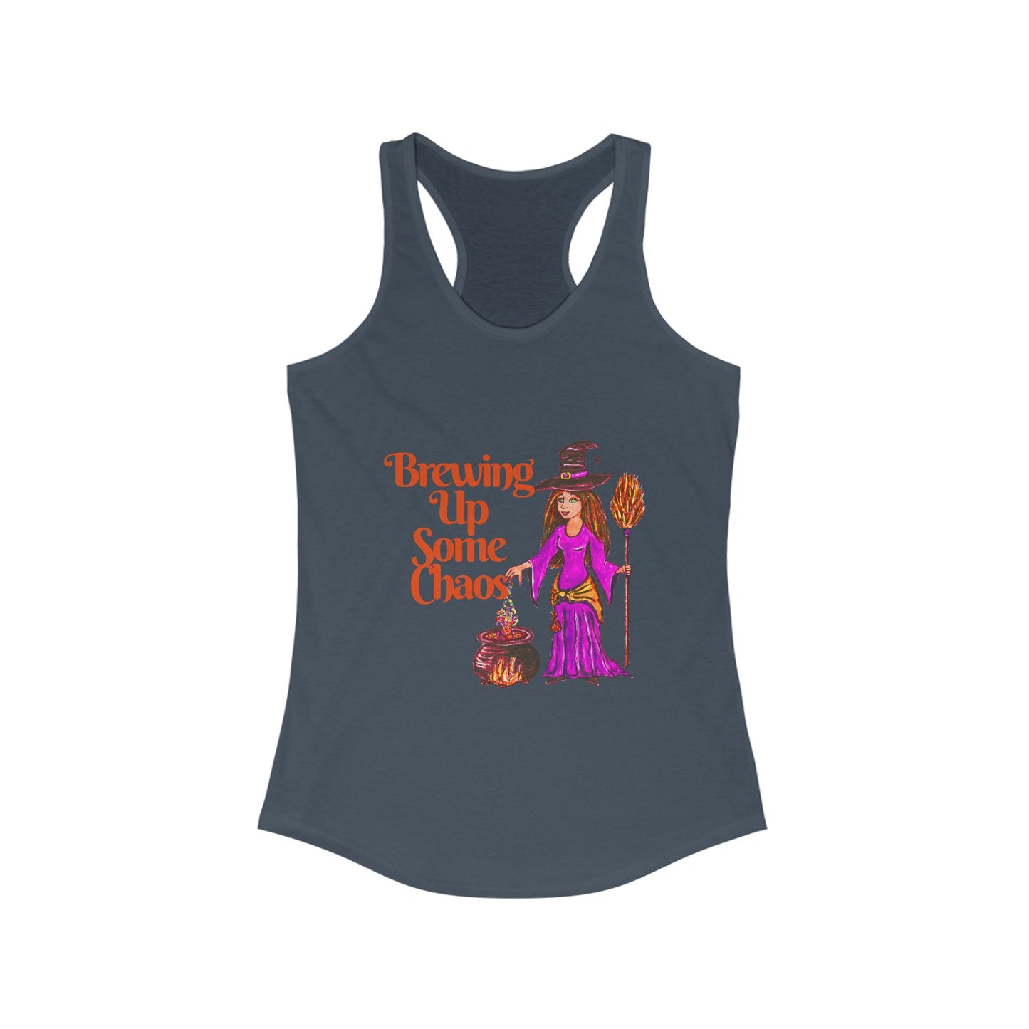 Brewing Up Some Chaos Women's Ideal Racerback Tank