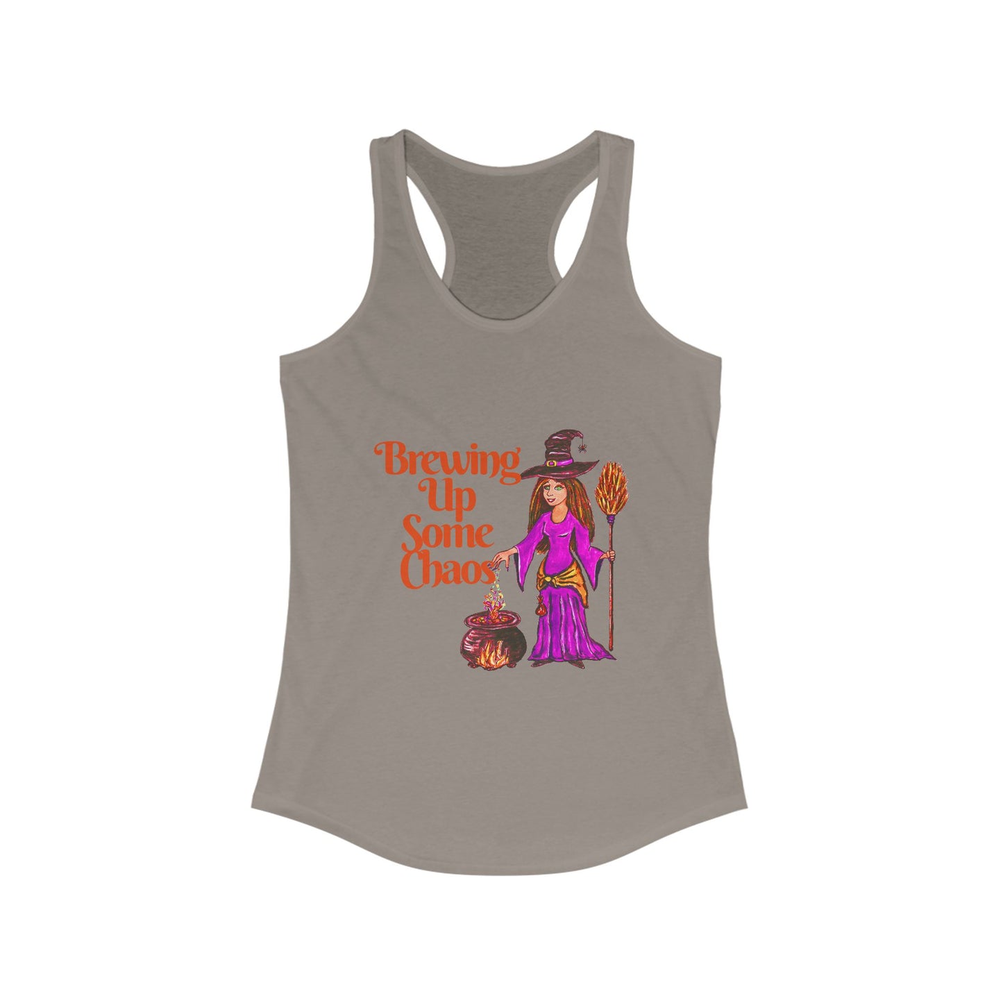 Brewing Up Some Chaos Women's Ideal Racerback Tank