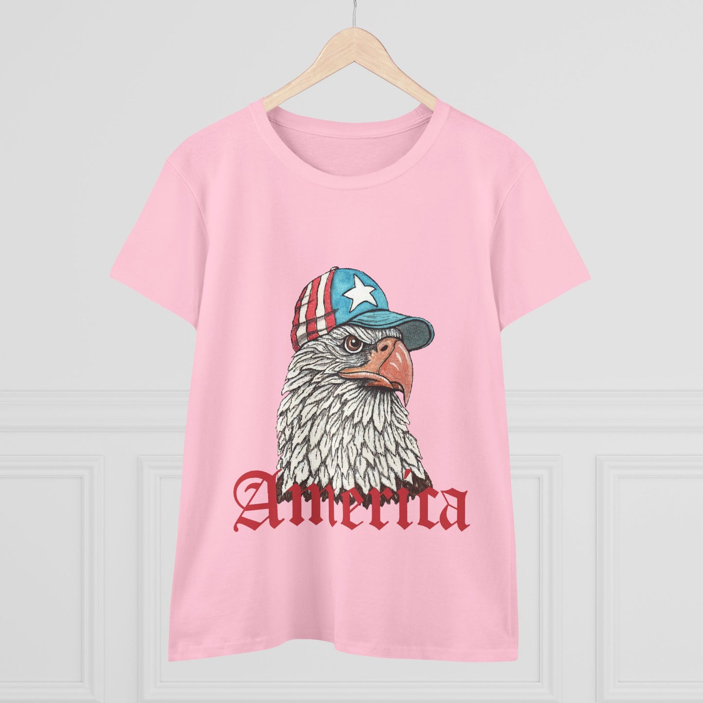 Eagle America Women's Midweight Cotton Tee