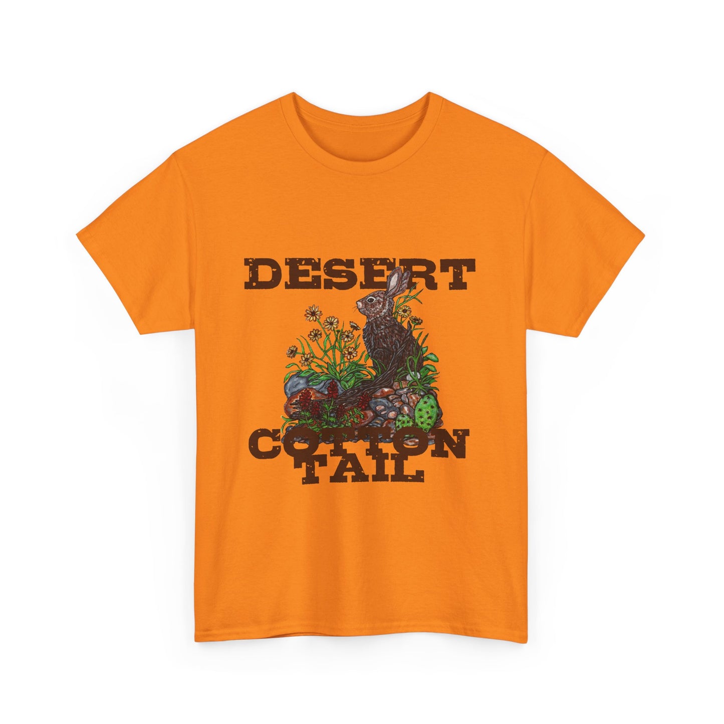 Desert Cottontail Unisex Heavy Cotton Tee