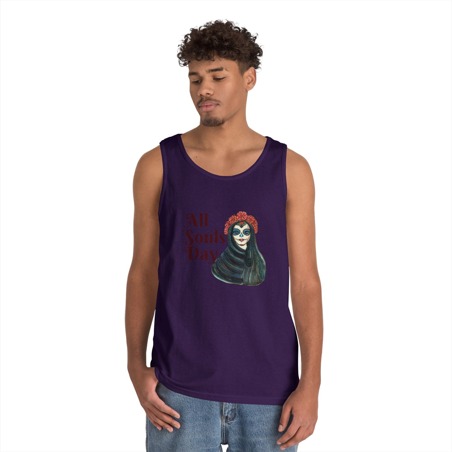 All Souls Day Unisex Heavy Cotton Tank Top