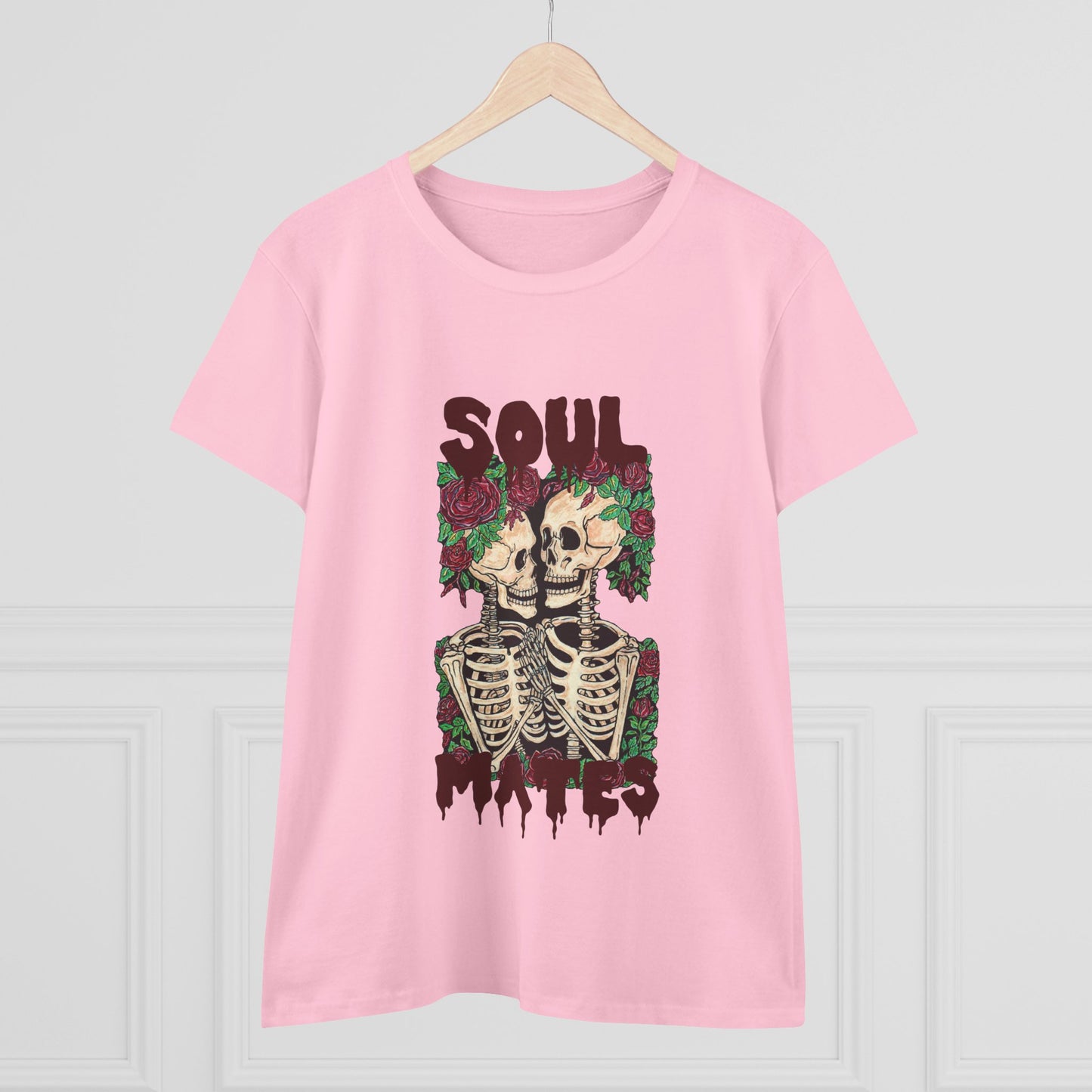 Soul Mates Women's Midweight Cotton Tee