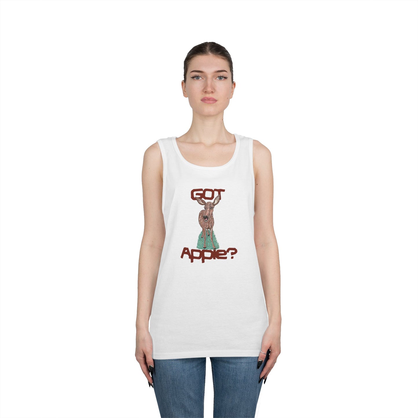 Got Apple? Unisex Heavy Cotton Tank Top