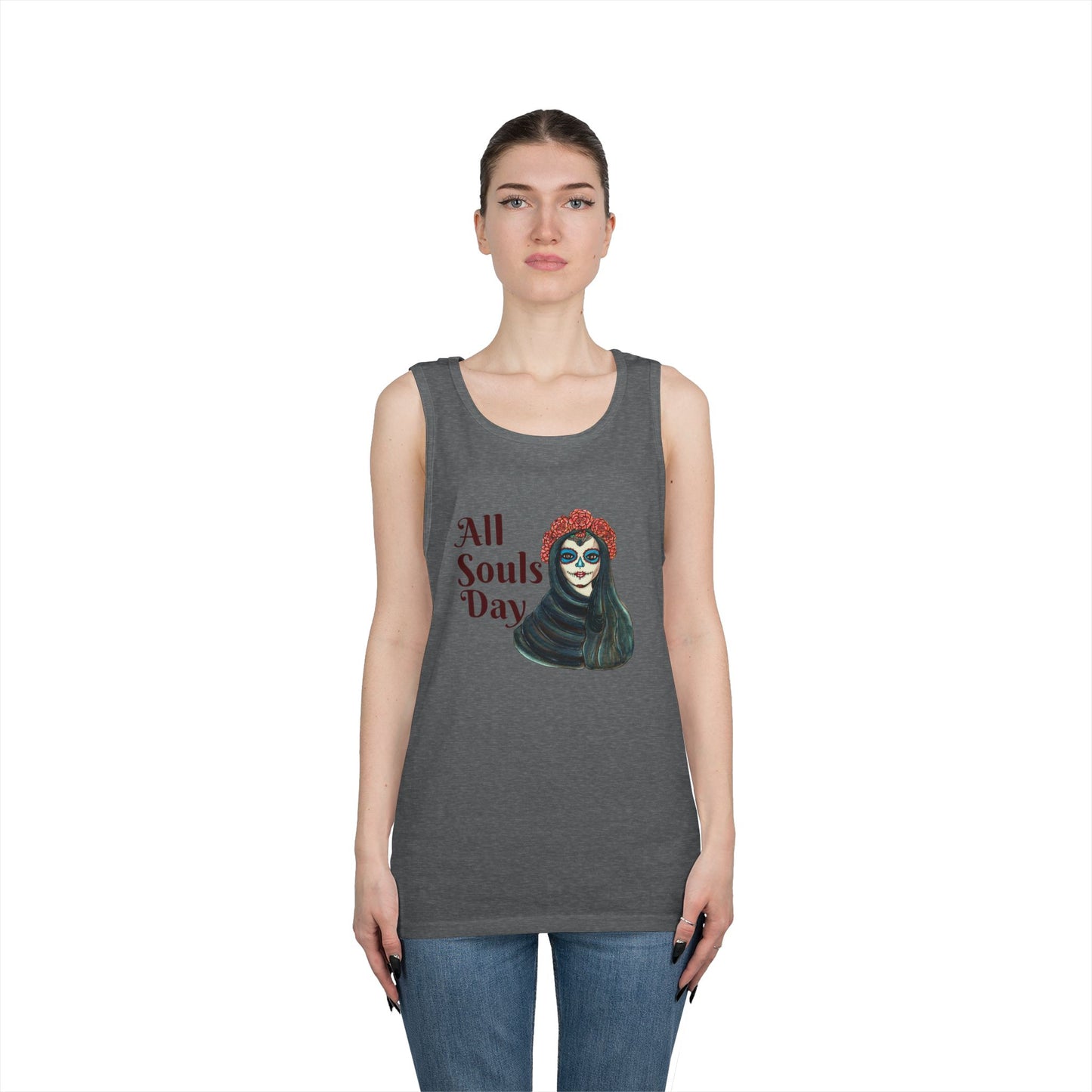 All Souls Day Unisex Heavy Cotton Tank Top