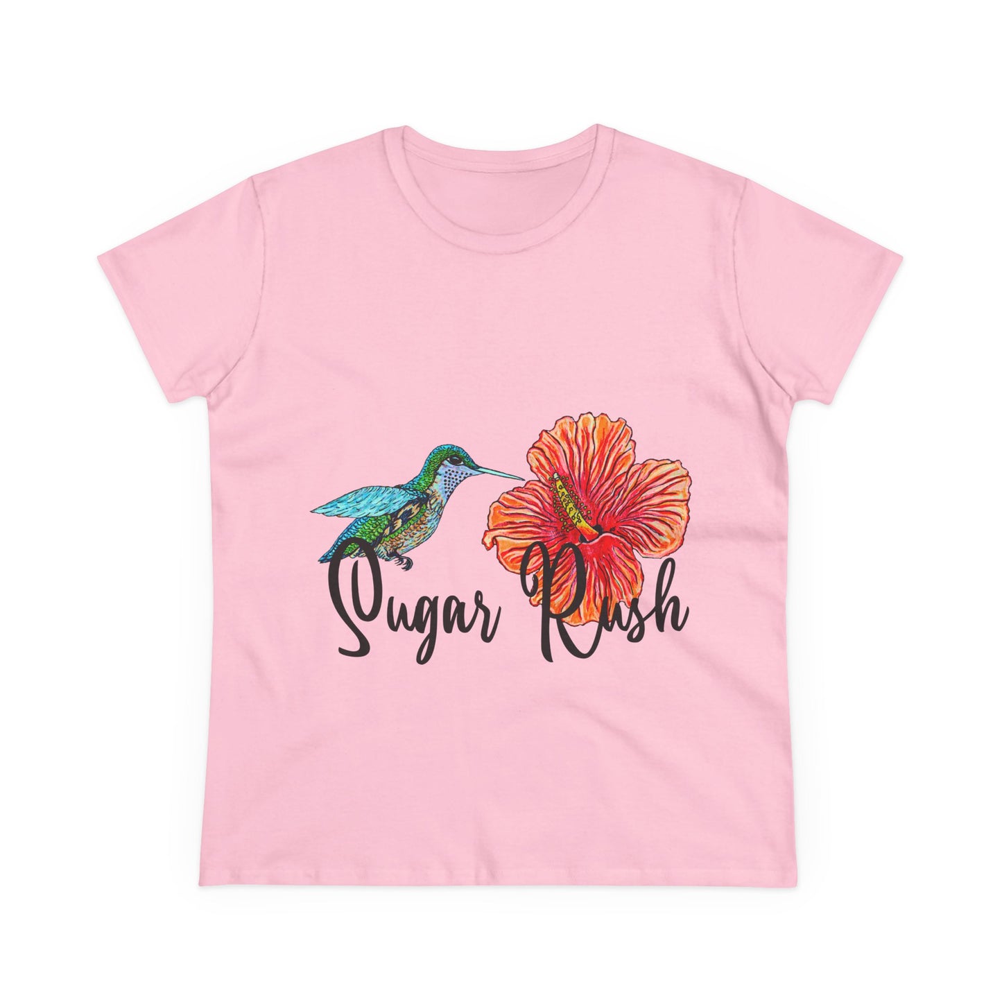 Sugar Rush Women's Midweight Cotton Tee