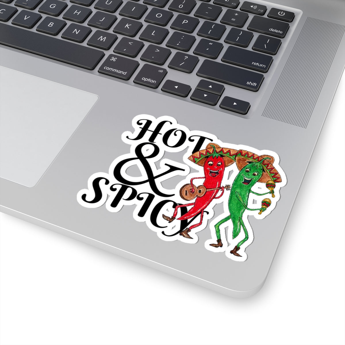 Hot and Spicy Kiss-Cut Stickers
