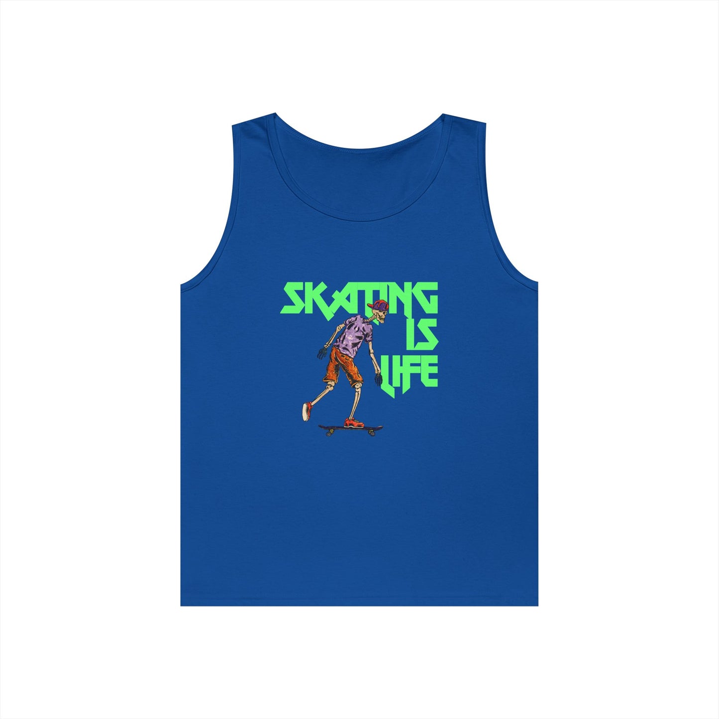 Skating is Life Unisex Heavy Cotton Tank Top