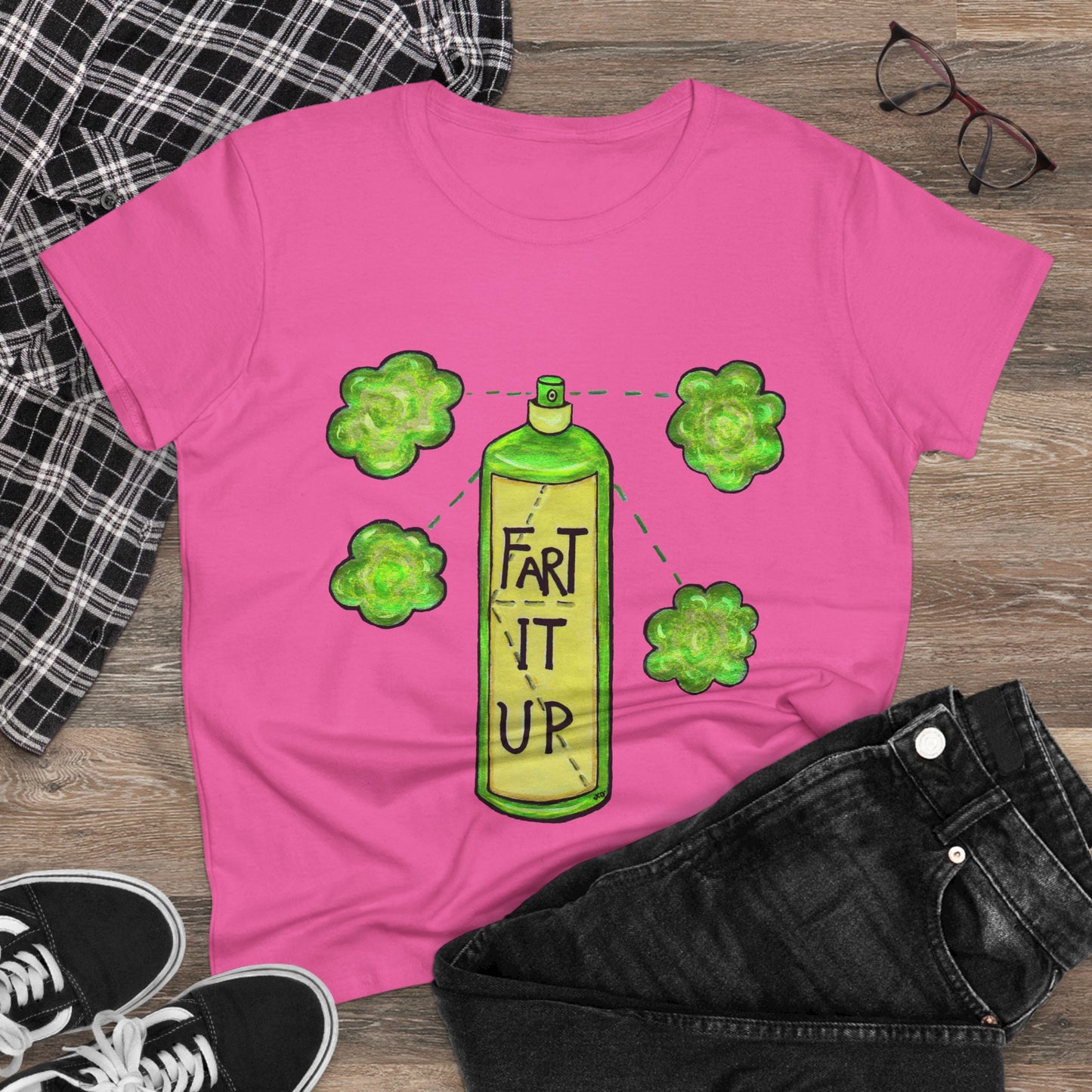 Fart it Up Women's Midweight Cotton Tee