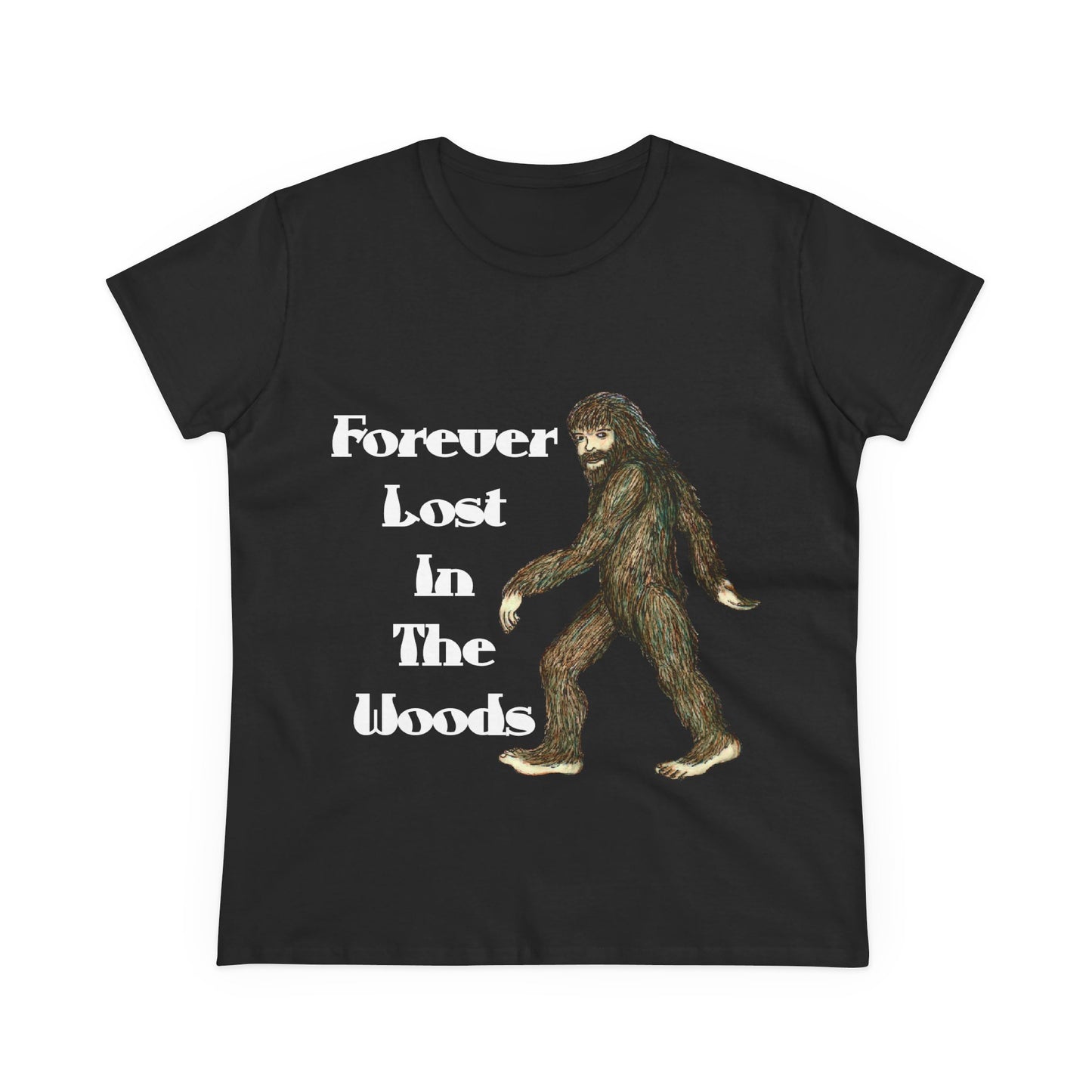 Lost in the Woods Women's Midweight Cotton Tee