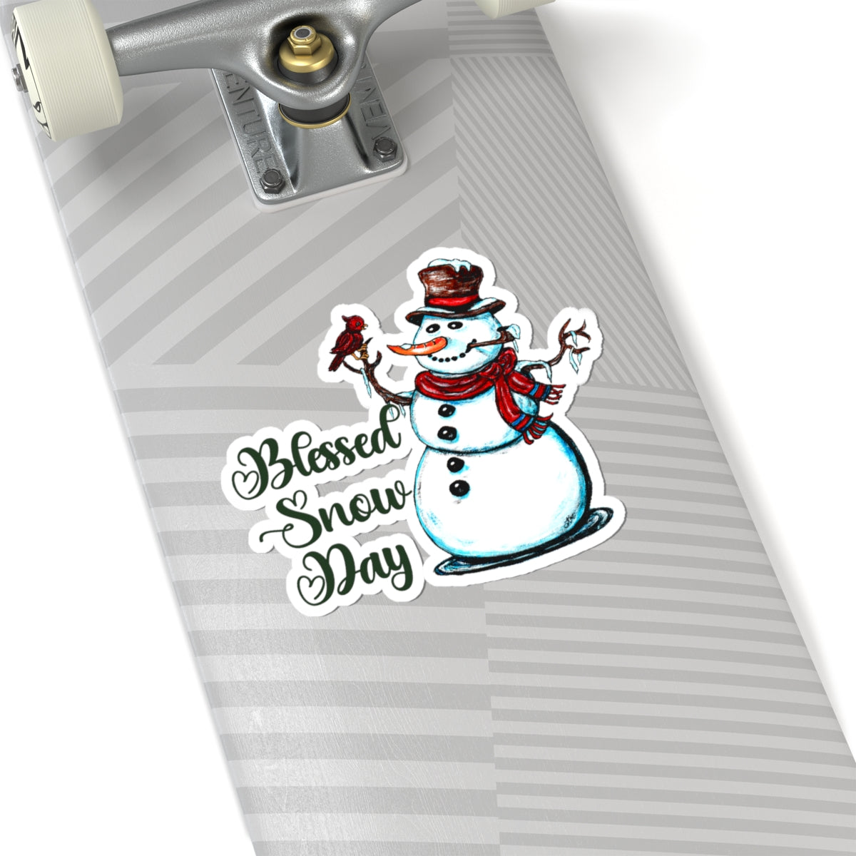 Snow Day Kiss-Cut Stickers