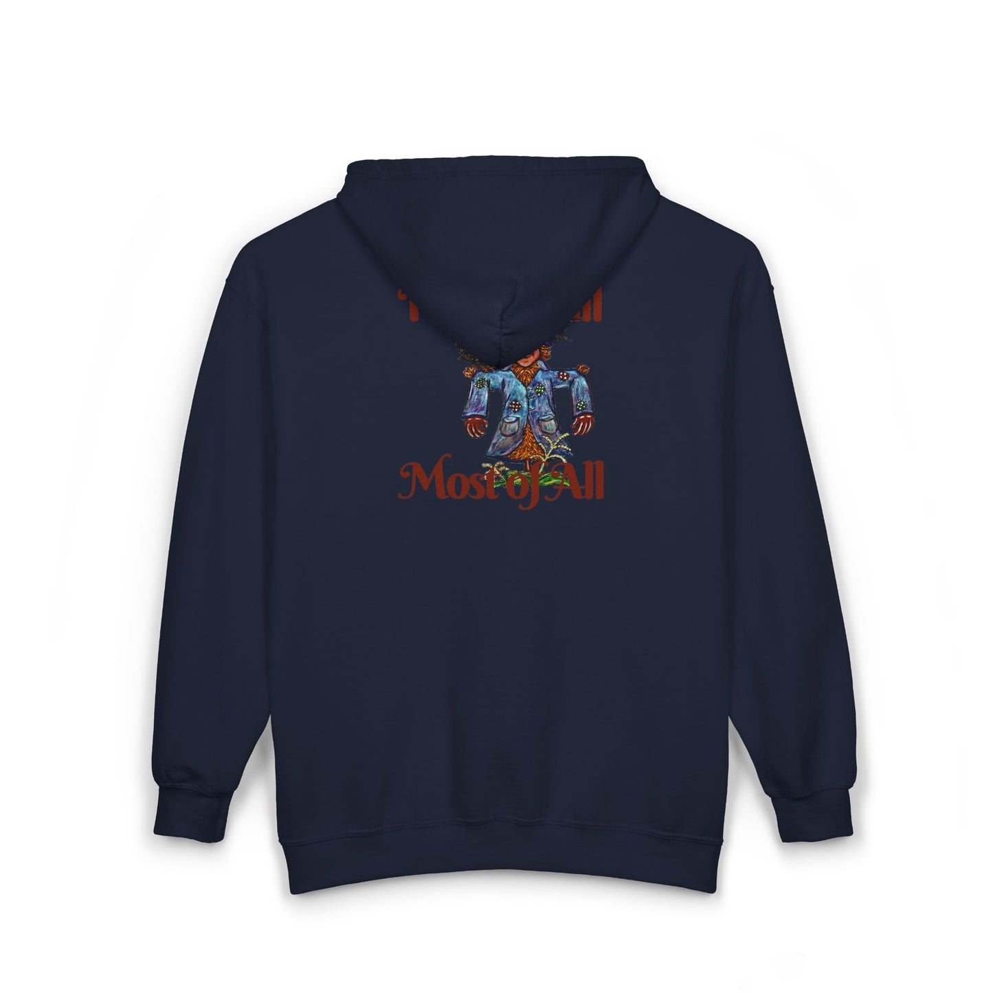 I Love Fall Most of All Unisex Heavy Blend™ Full Zip Hooded Sweatshirt