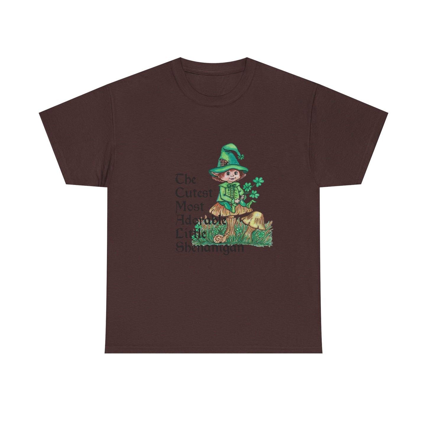 Cutest Leprechaun Unisex Heavy Cotton Tee