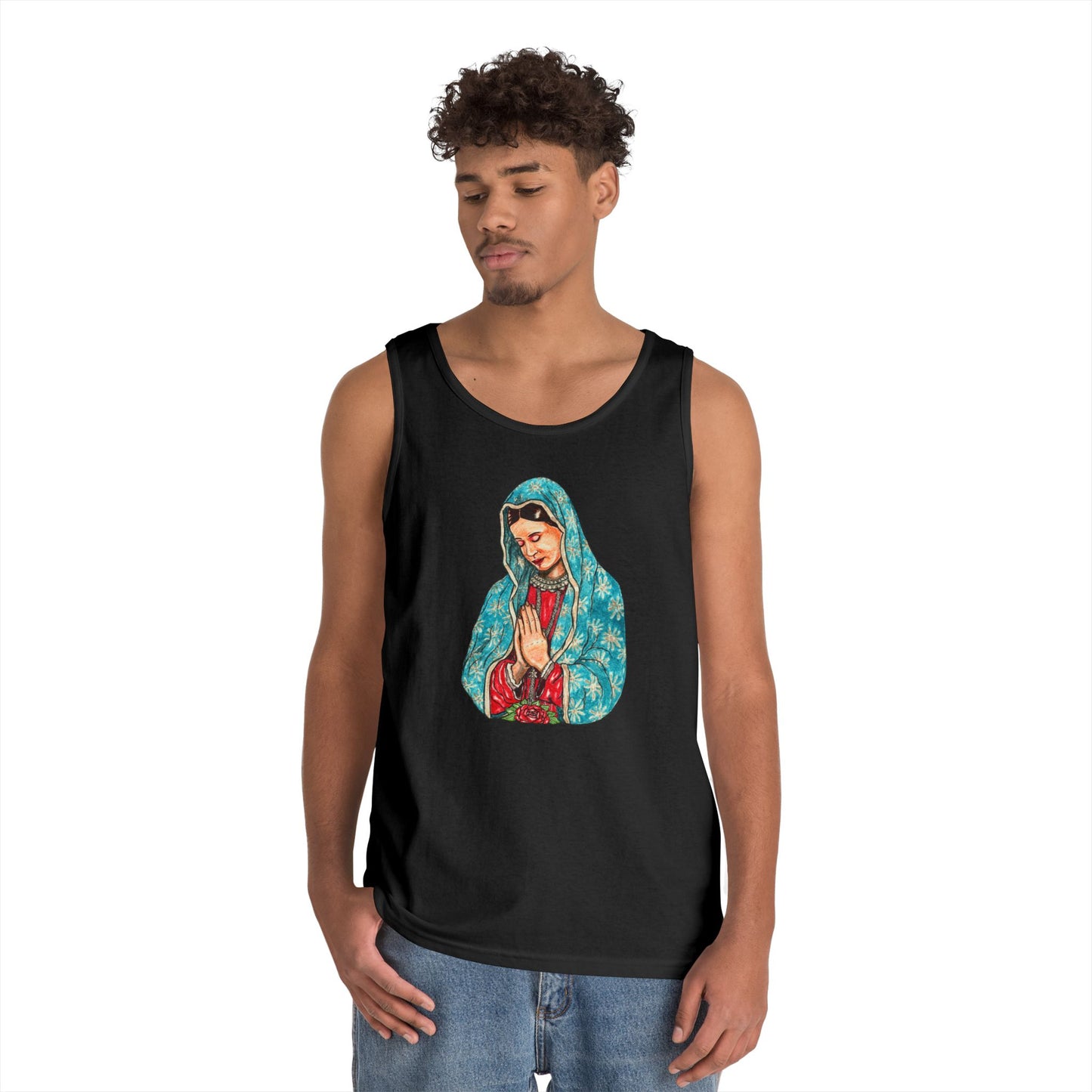 Mary Unisex Heavy Cotton Tank Top