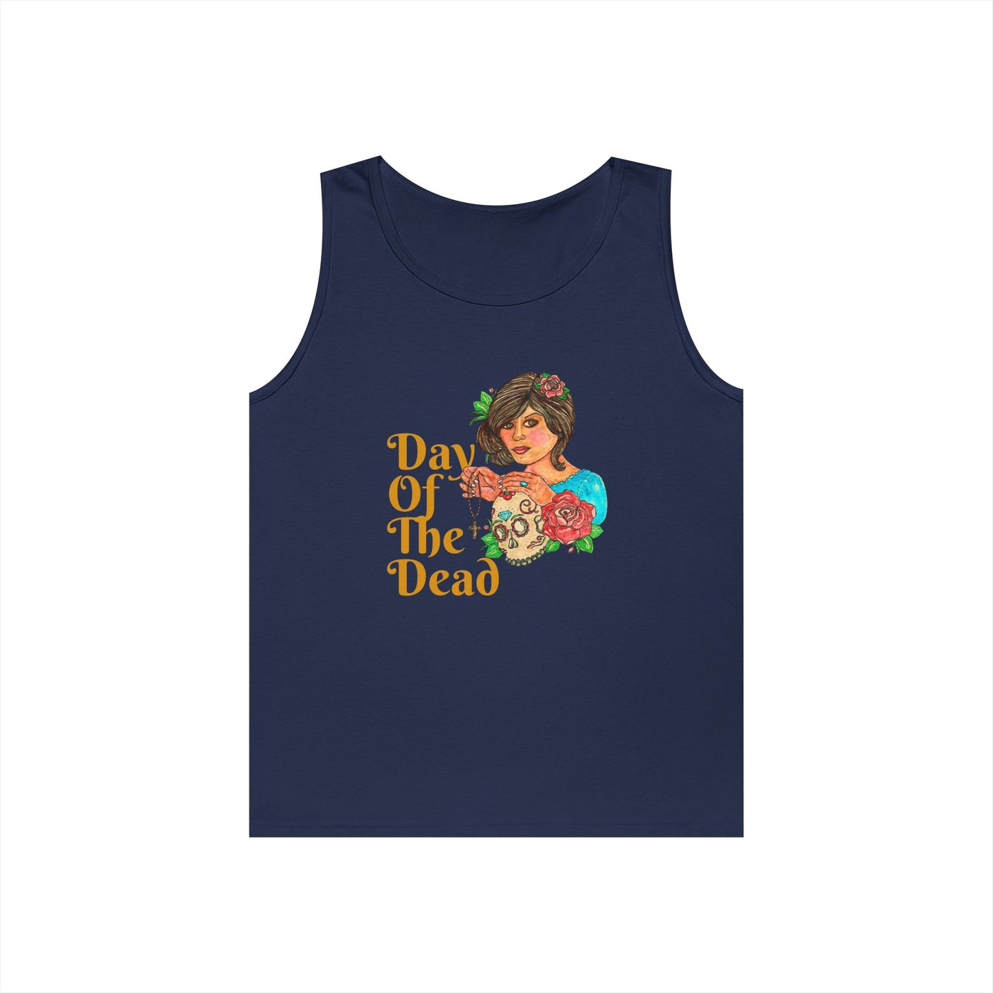 Day of the Dead Unisex Heavy Cotton Tank Top
