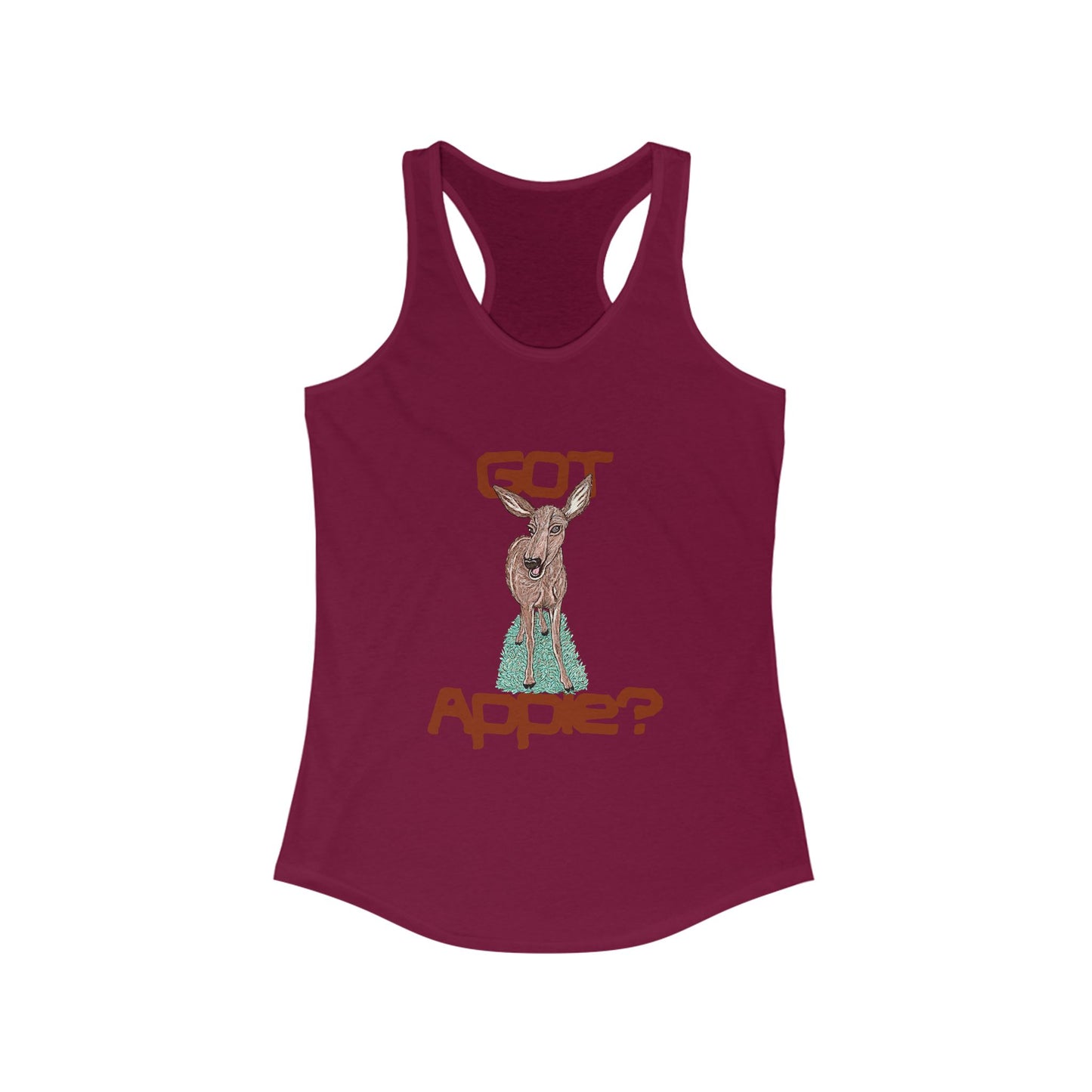 Got Apple? Women's Ideal Racerback Tank