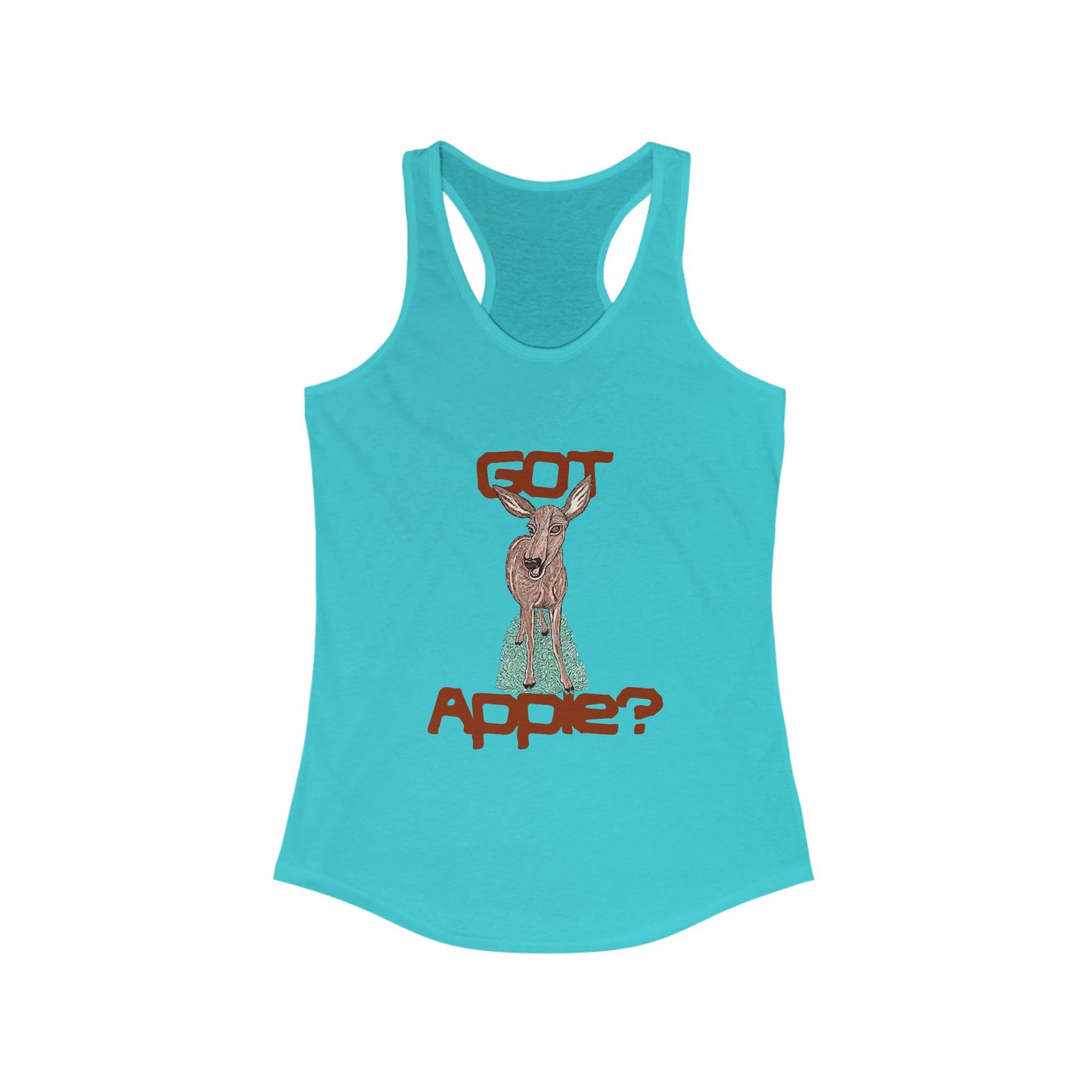 Got Apple? Women's Ideal Racerback Tank