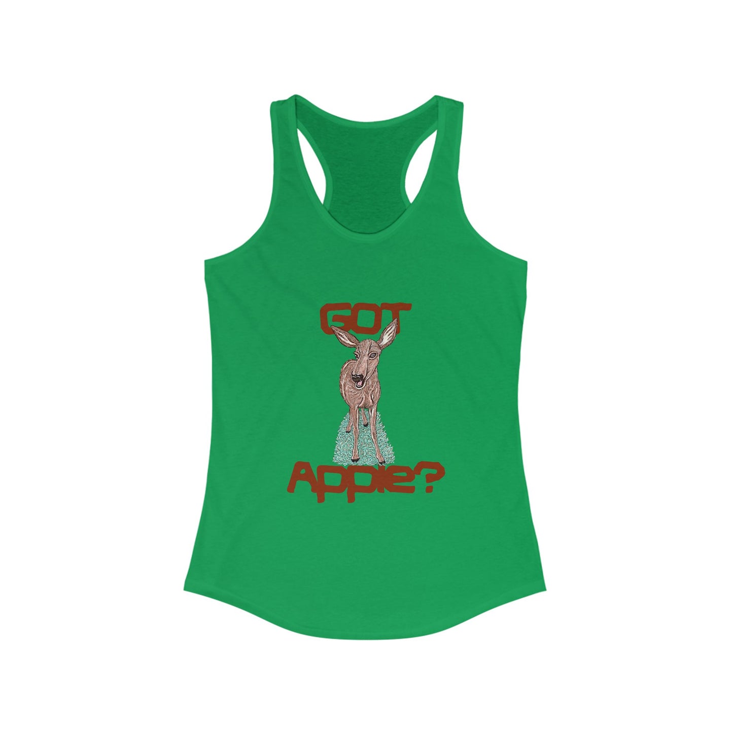 Got Apple? Women's Ideal Racerback Tank