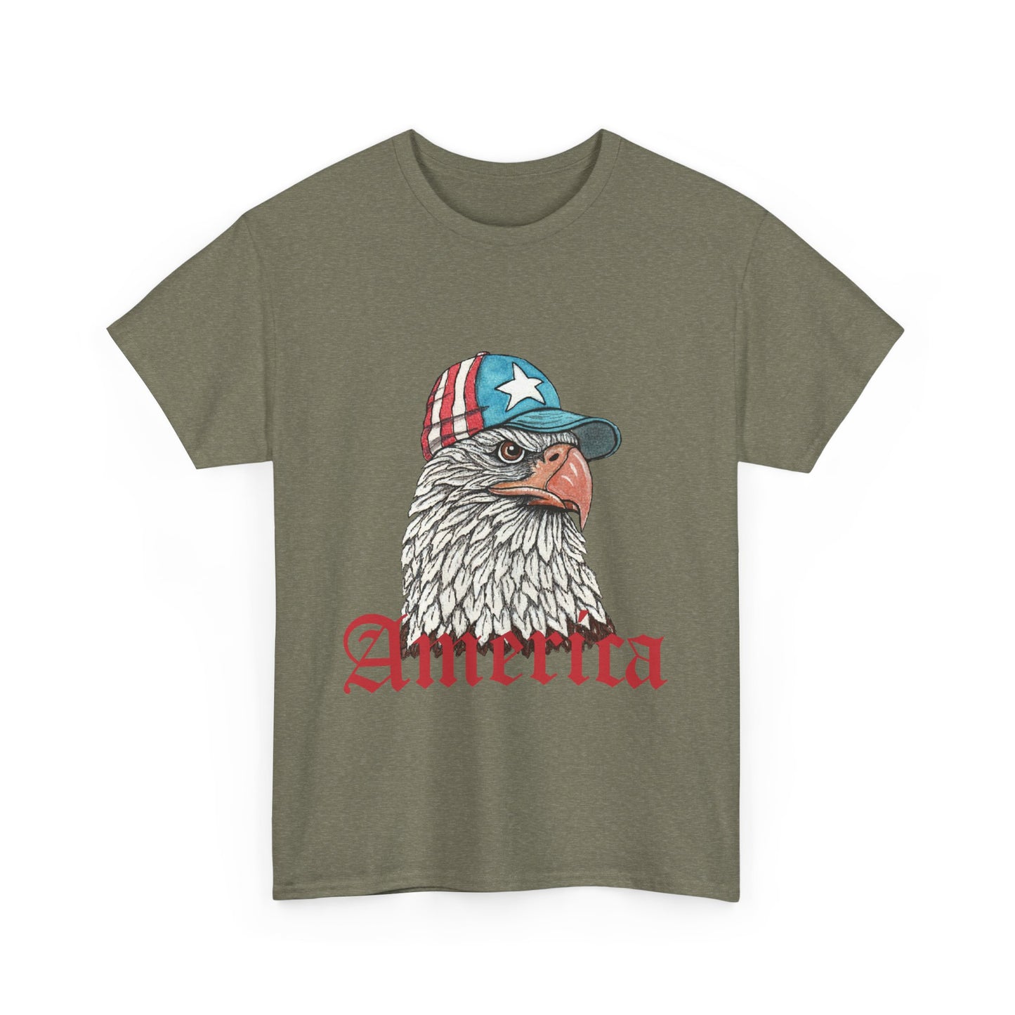 Eagle America Unisex Heavy Cotton Tee