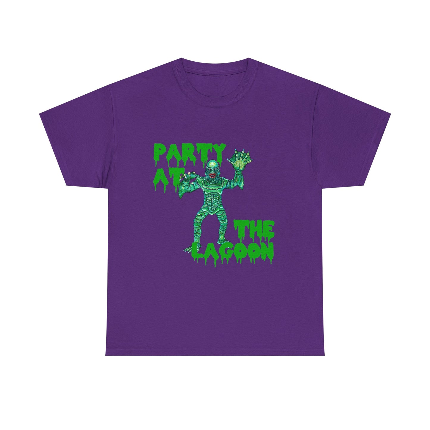 Party at the Lagoon Unisex Heavy Cotton Tee