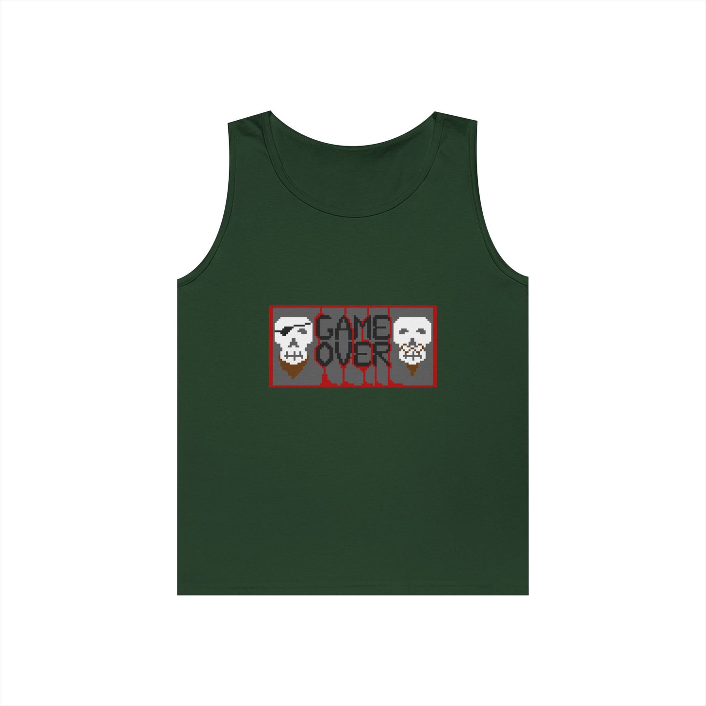Game Over Unisex Heavy Cotton Tank Top