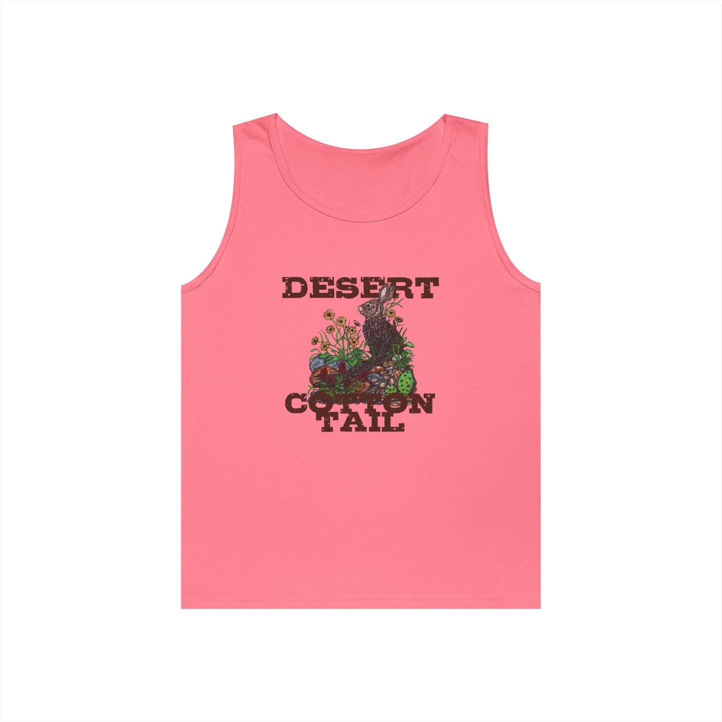 Desert Cottontail Unisex Heavy Cotton Tank Top