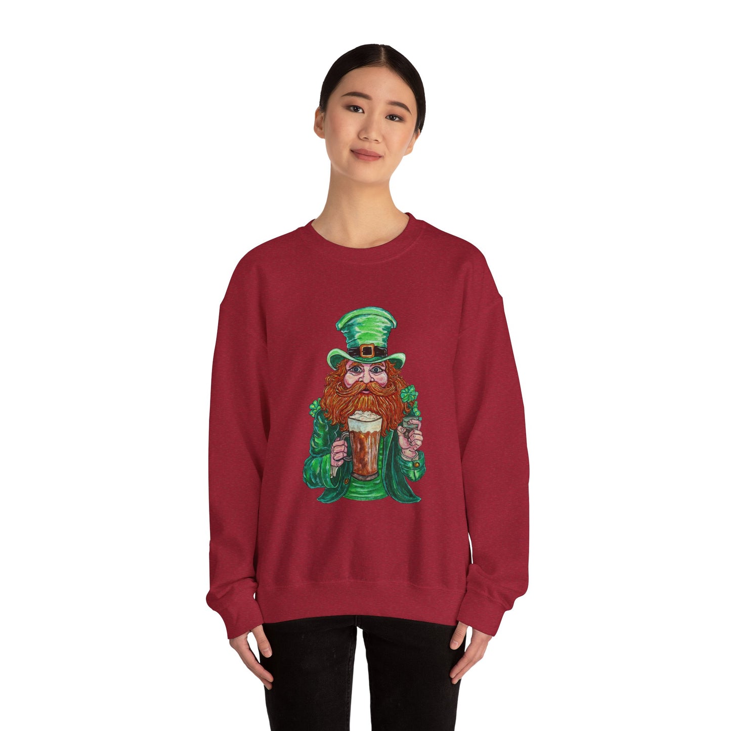 Drunken Leprechaun Unisex Heavy Blend™ Crewneck Sweatshirt