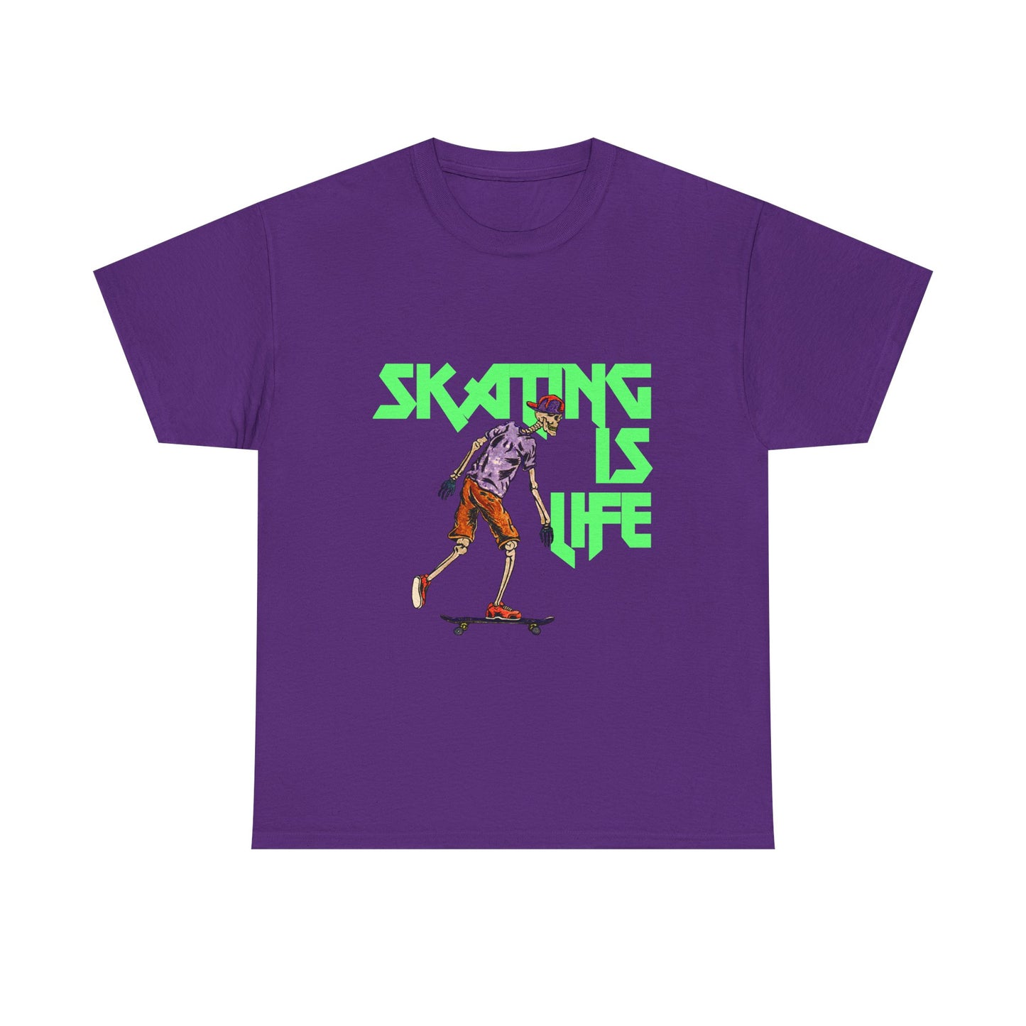 Skating is Life Unisex Heavy Cotton Tee