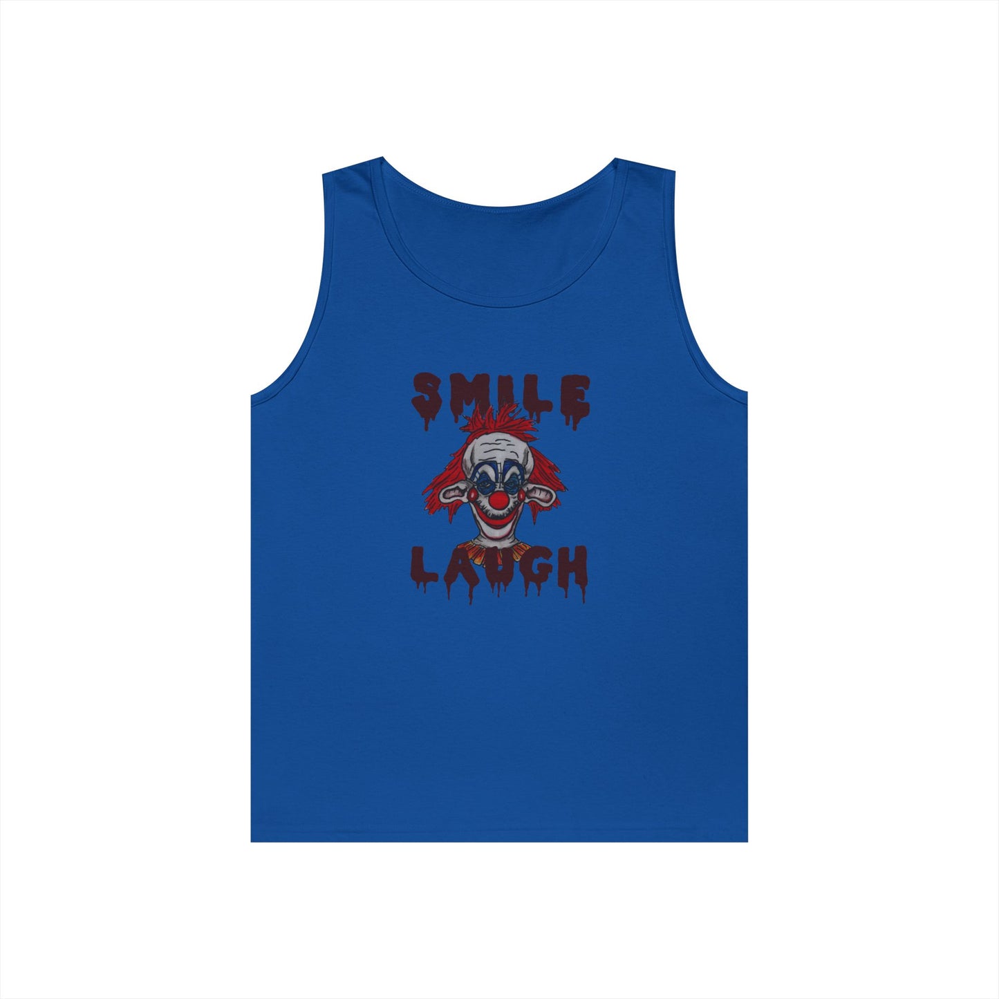 Smile, Laugh Unisex Heavy Cotton Tank Top