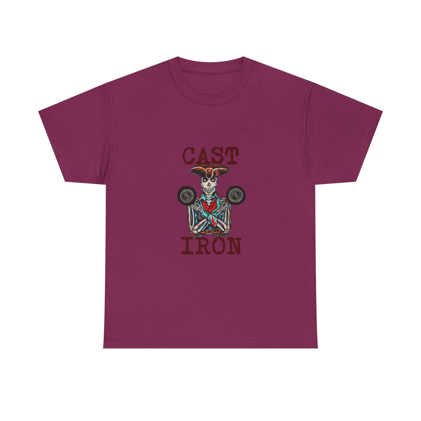 Cast Iron Unisex Heavy Cotton Tee